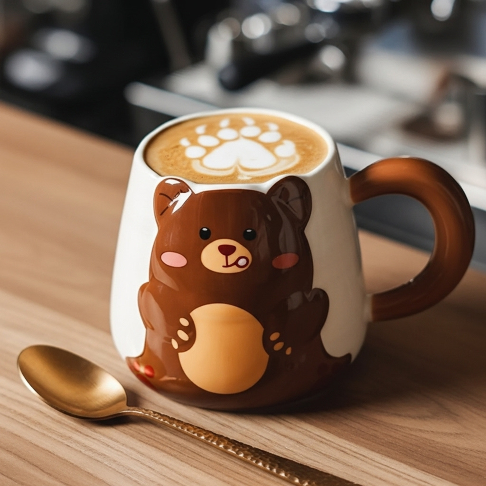 Mug Ourson en Céramique – Anse Confort | Fiolla Home