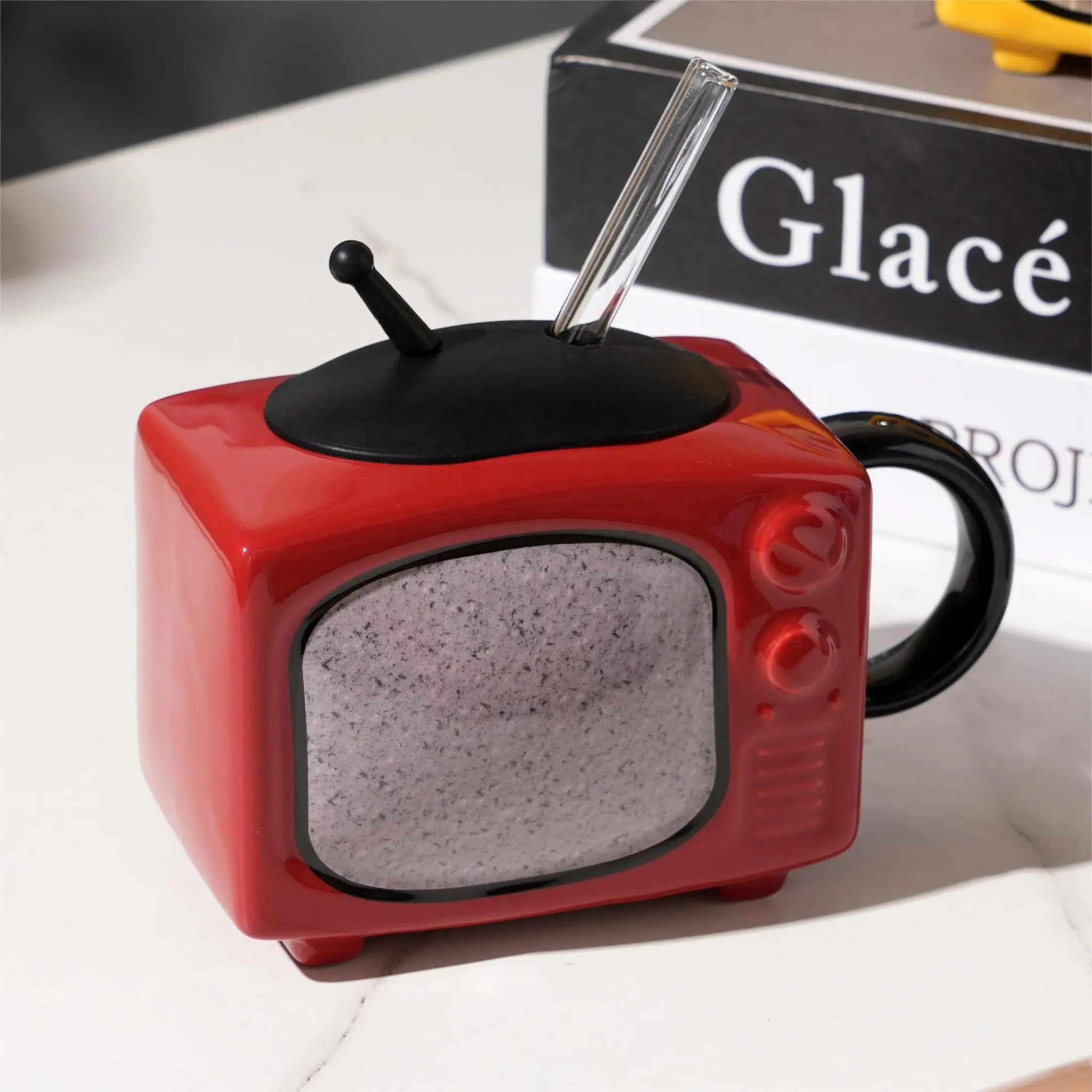 Mug Télé Vintage | Design Rétro et Original | Fiolla Home