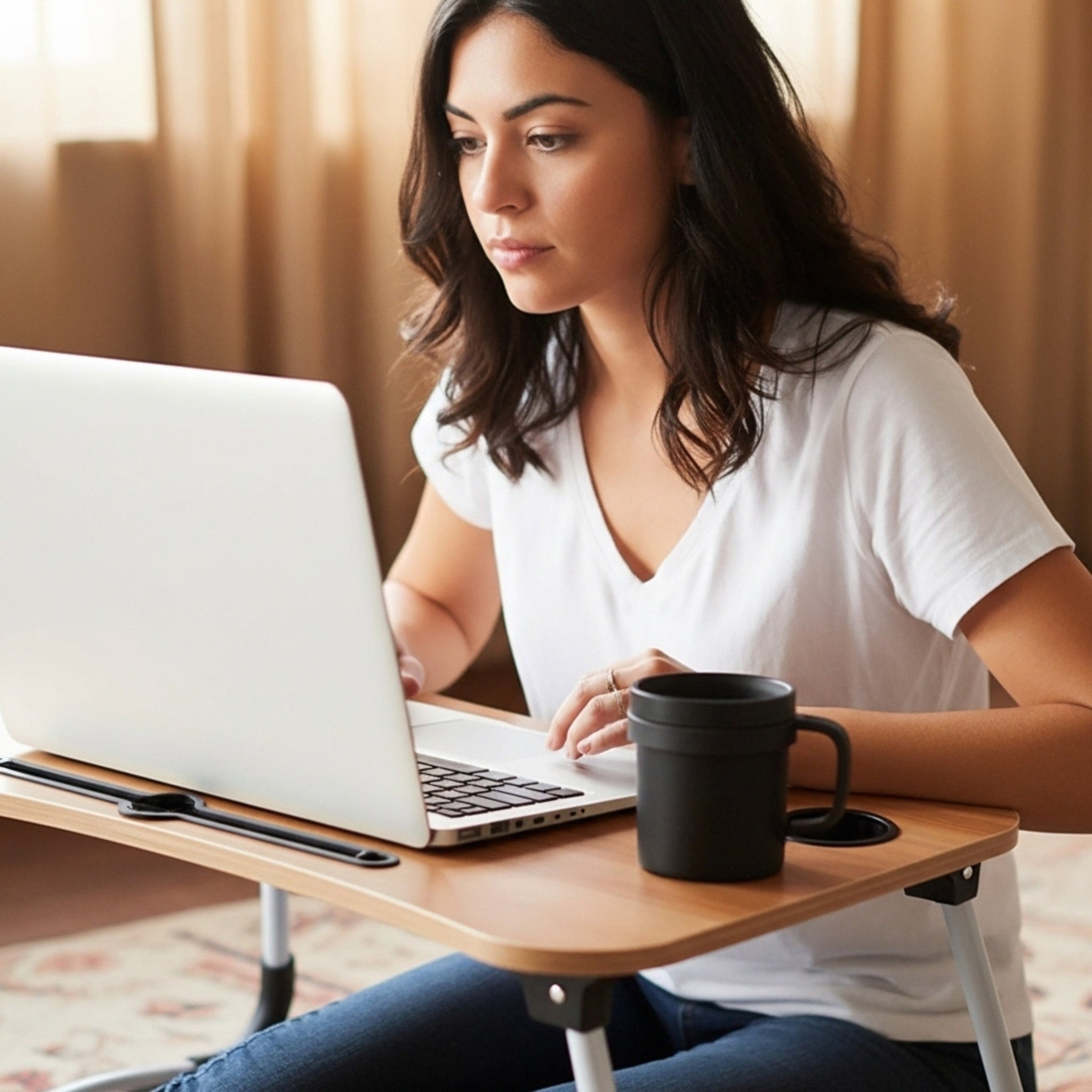 Table de Lit Pliante pour PC Portable & Tablette | Fiolla Home Tunisie