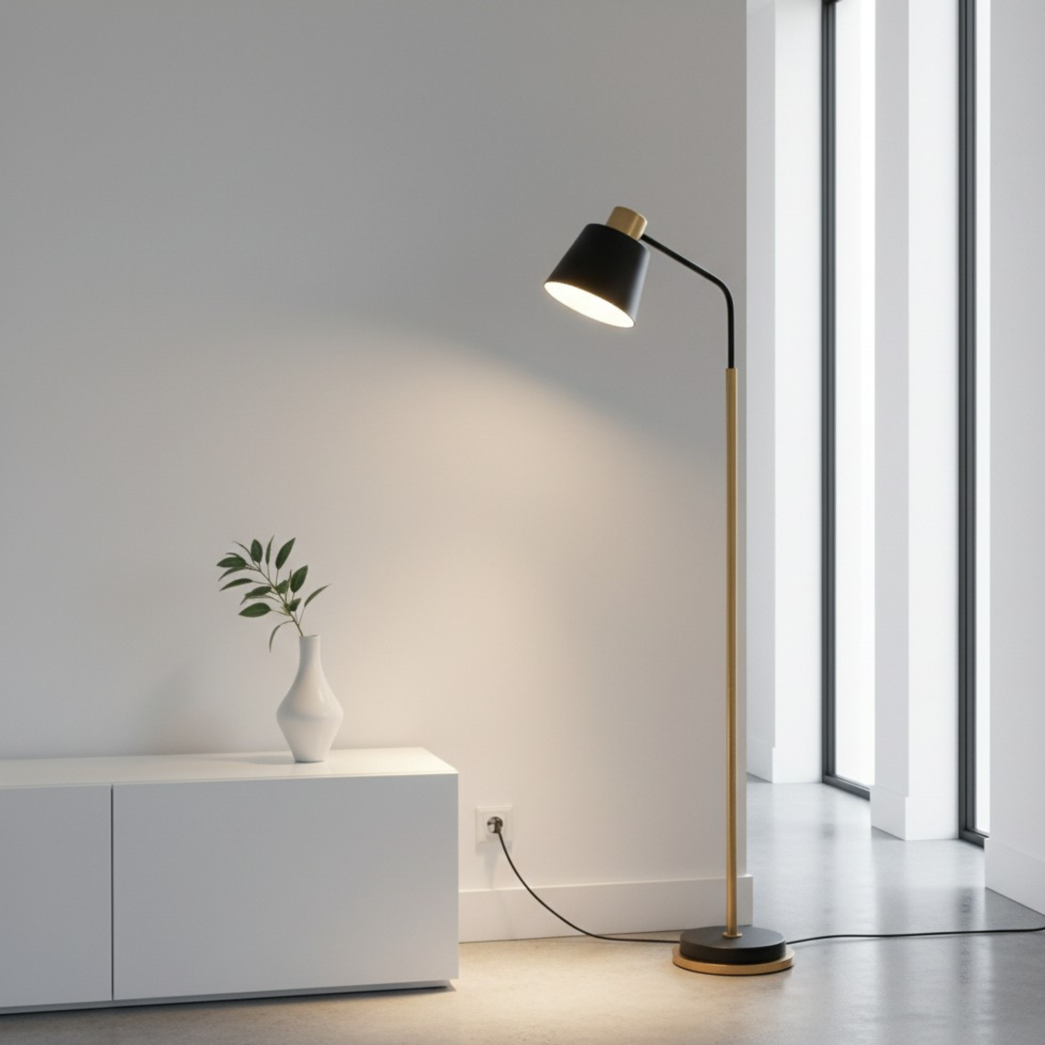 Lampadaire Tunisie | Style moderne, base stable | Fiolla Home