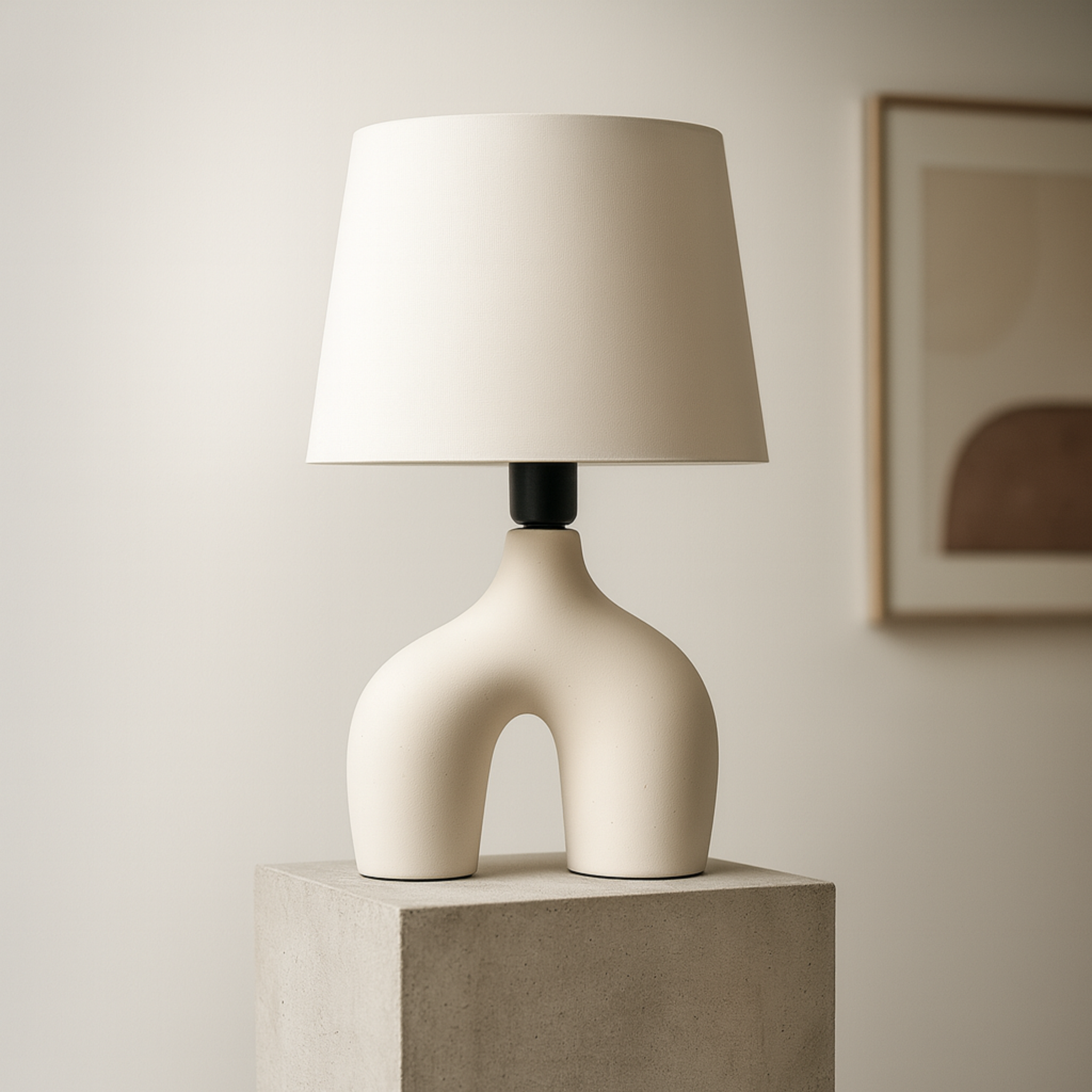 Veilleuse LED | Lampe de chevet design sculptural | Fiolla Home