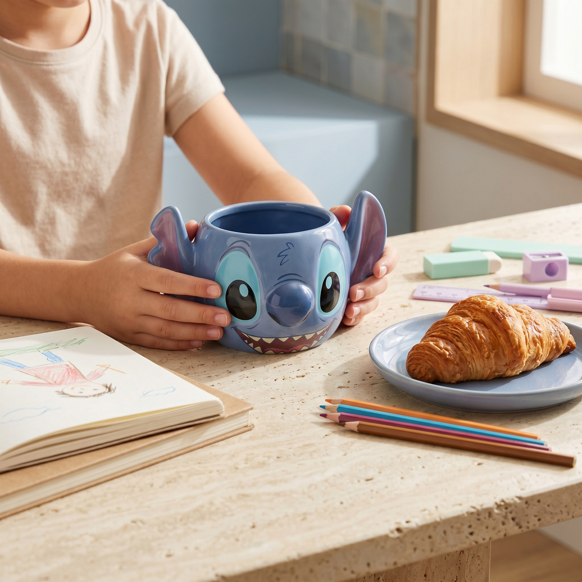 Mug 3D Stitch | Tasse Céramique Originale | Fiolla Home