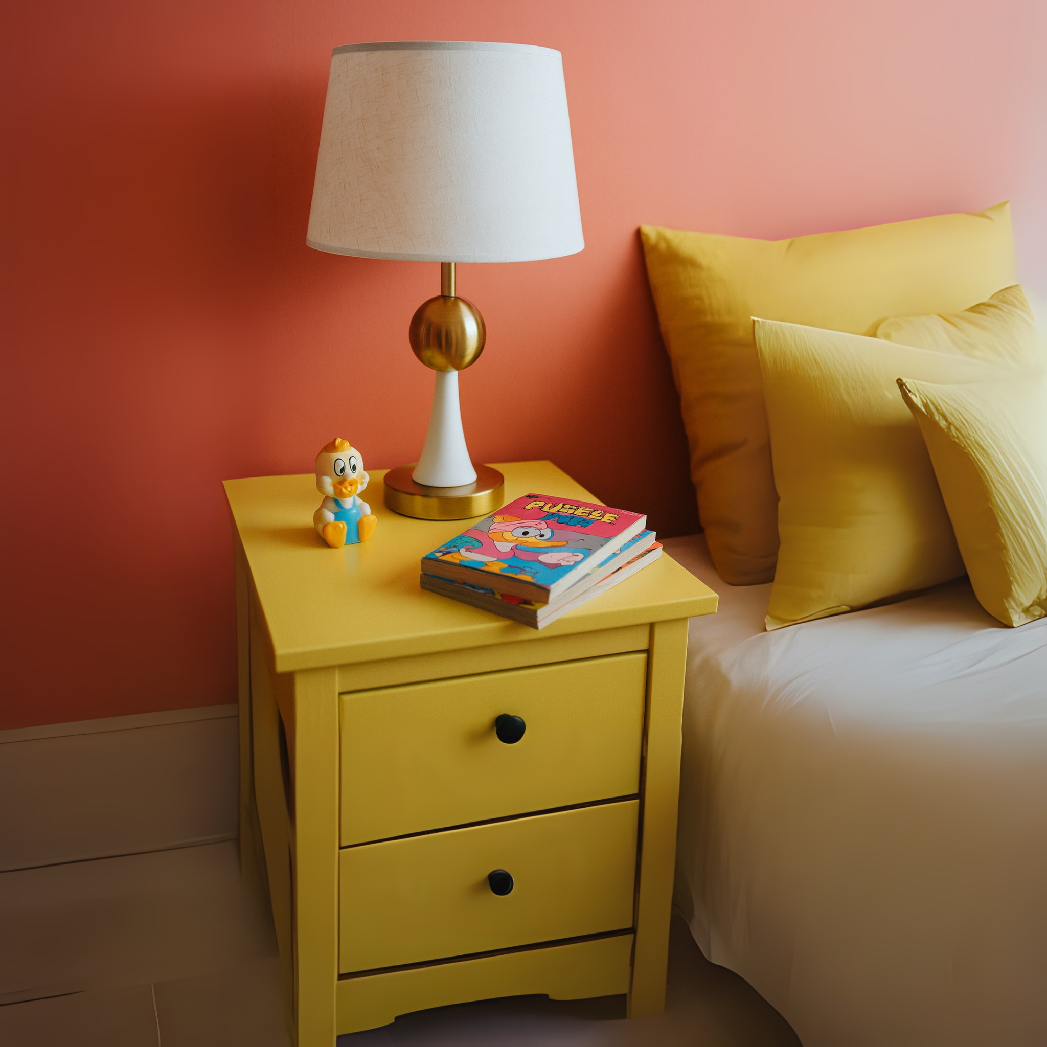 Veilleuse chambre à Coucher | Abat-jour Élégant | Fiolla Home