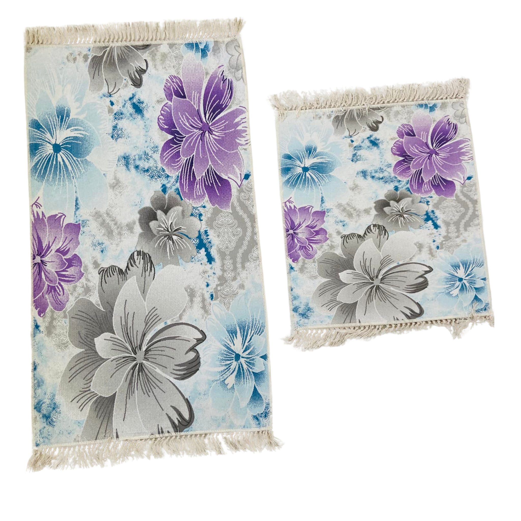 Série de 2 Tapis Antidérapants | Idéal Salle de Bain & Cuisine | Fiolla Home