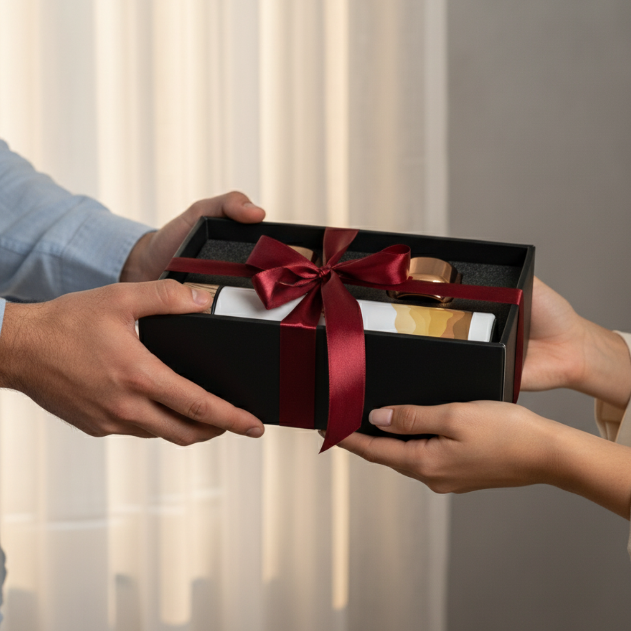 Coffret Thermos Thé Arabe + 2 Tasses | Thermos Tunisie | Fiolla Home