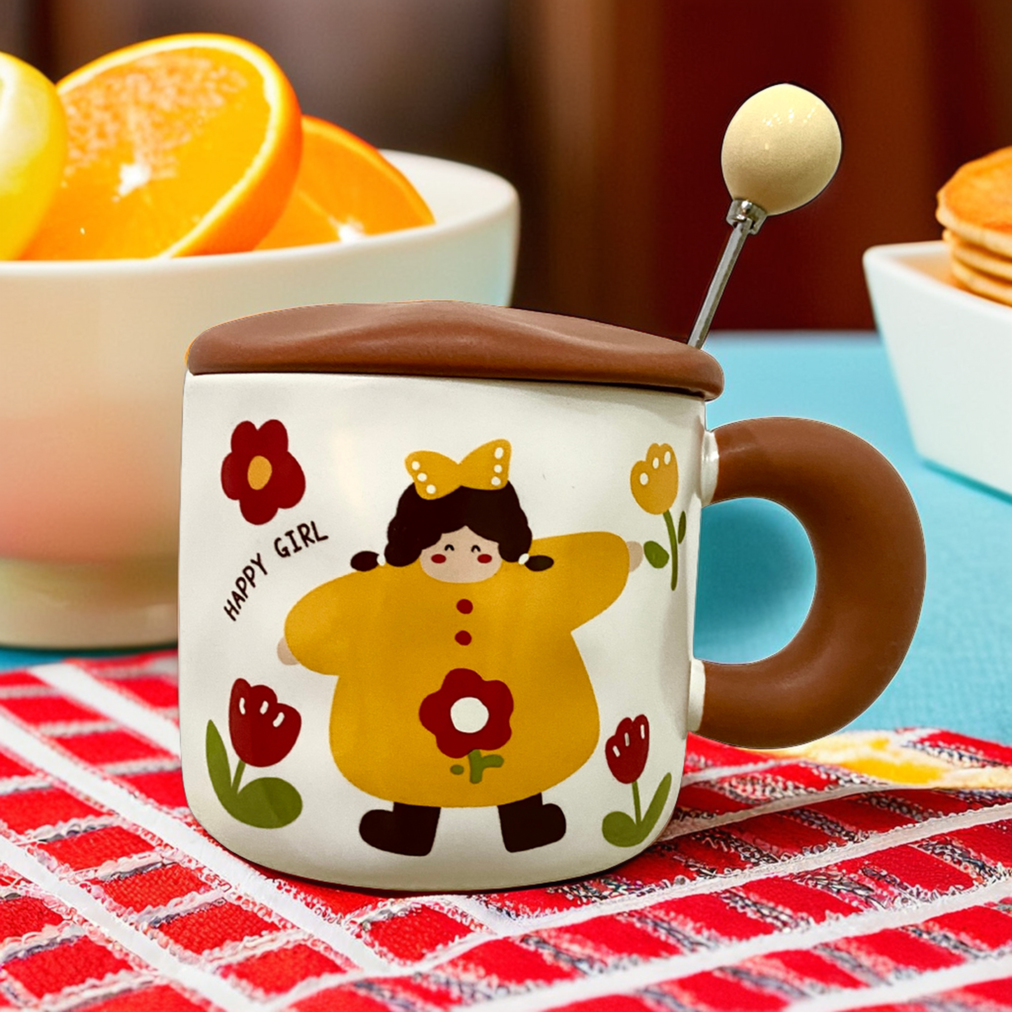 Mug Fleurs Joyeuses | Design Original | Fiolla Home