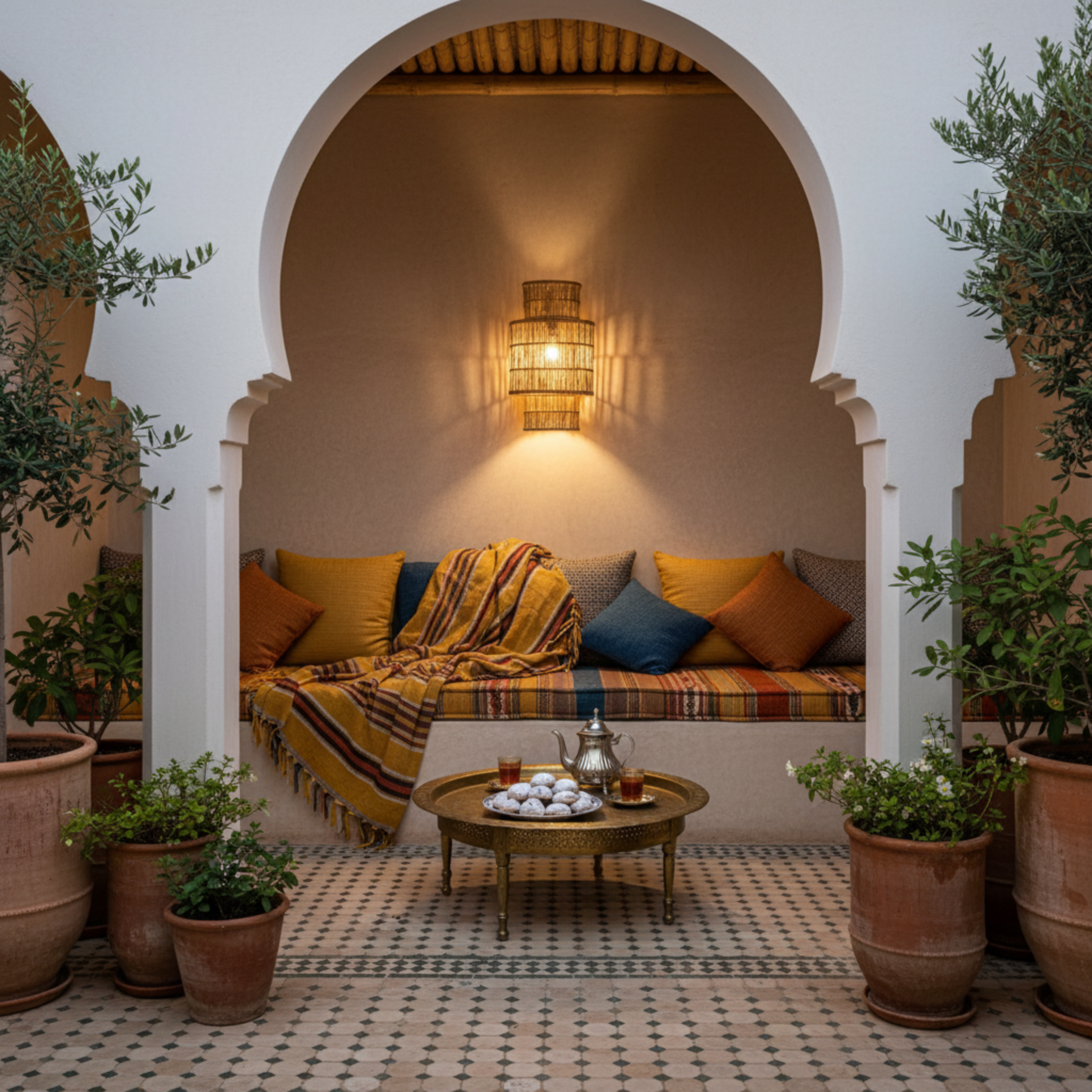 Applique Murale en Fibres de Palmier – Luminaire Bohème Tunisie