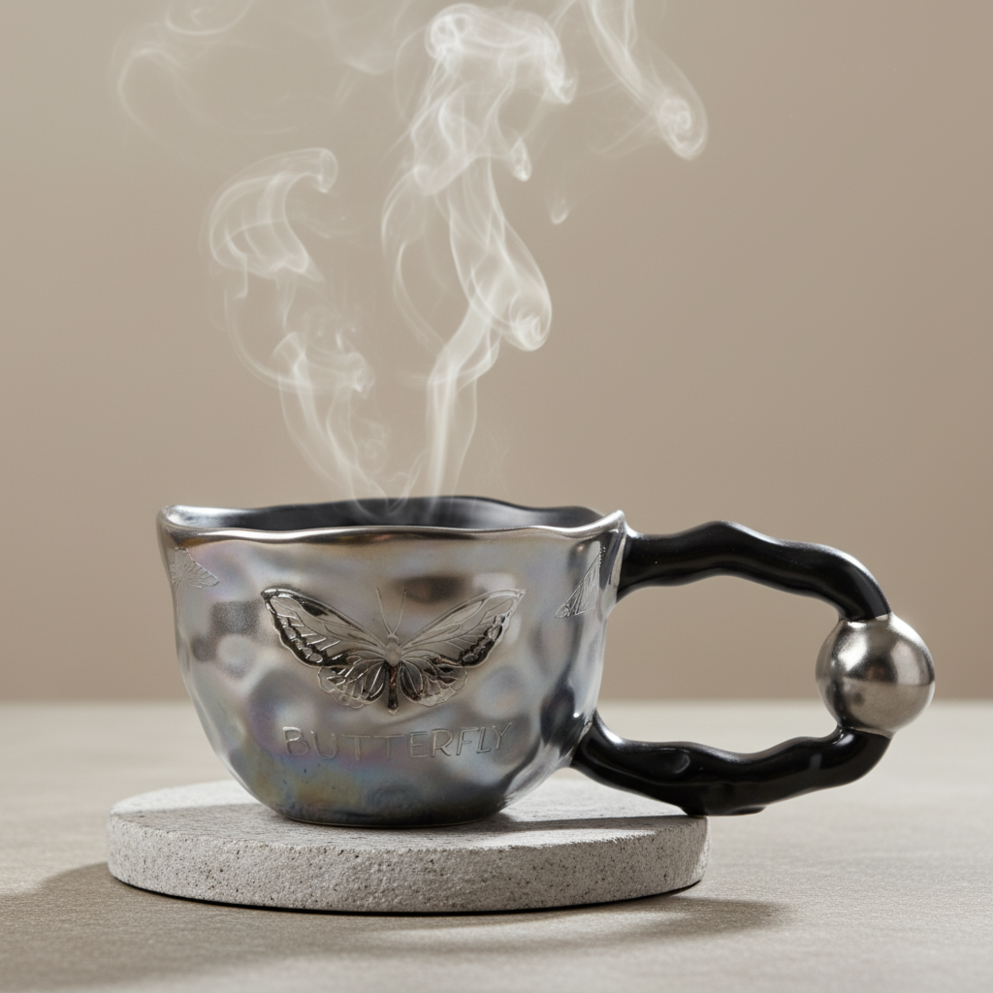 Mug Papillon "Butterfly" Céramique & Anse Design - Tunisie