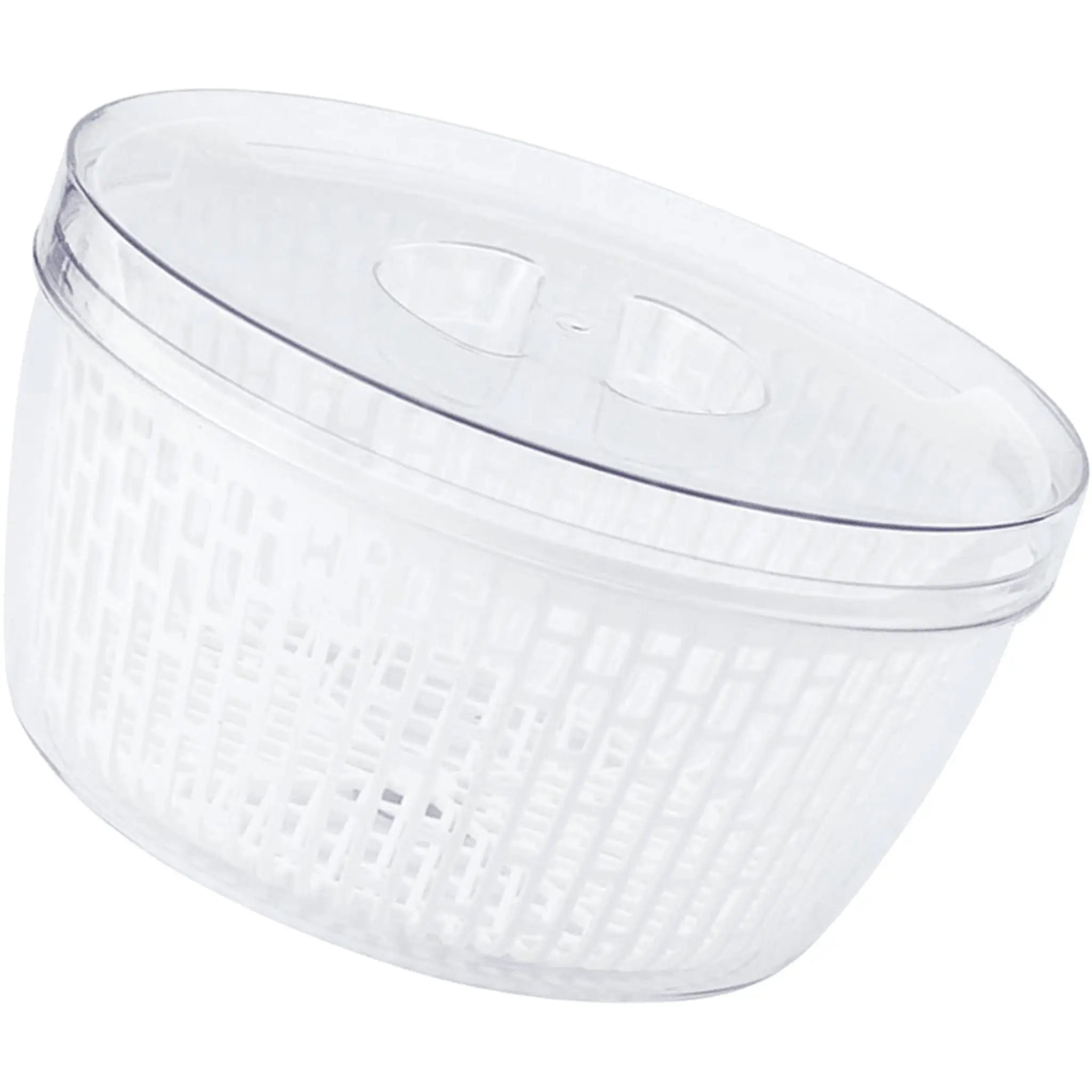 Boîte de conservation en plastique transparent, idéale pour organiser et conserver légumes et fruits frais plus longtemps.