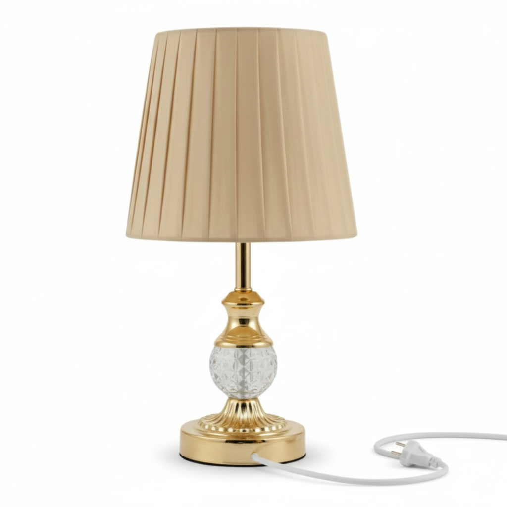 Veilleuse Style Antique Tunisie | Cristal & Laiton | Fiolla Home