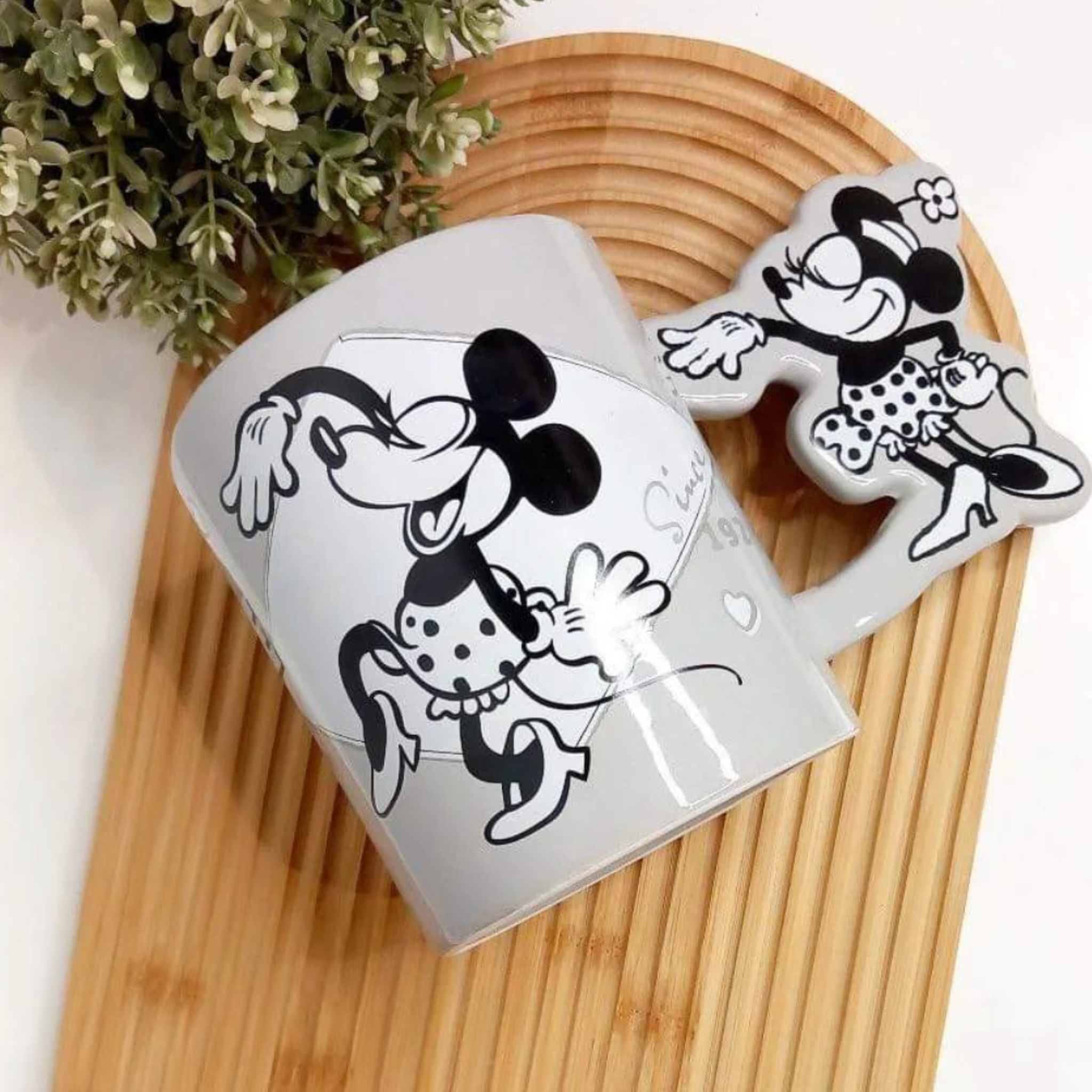 Mug Thème Disney Vintage | Idéal Cadeau pour Couple | Fiolla Home