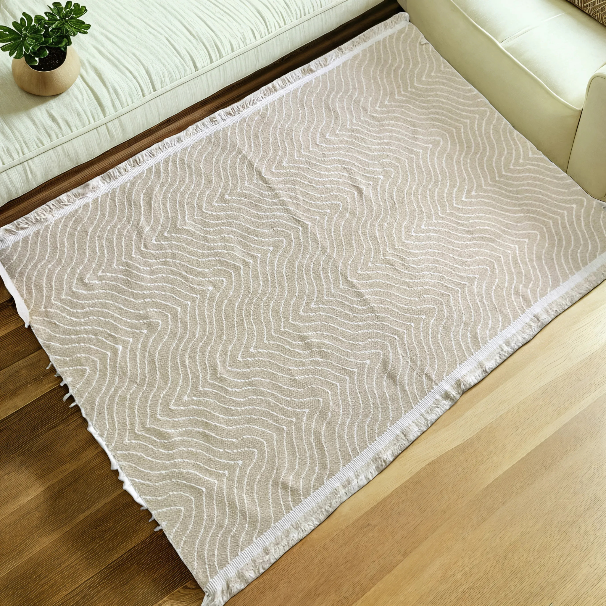 Tapis Salon 100% Coton | Confort et Élégance Naturelle | Fiolla Home