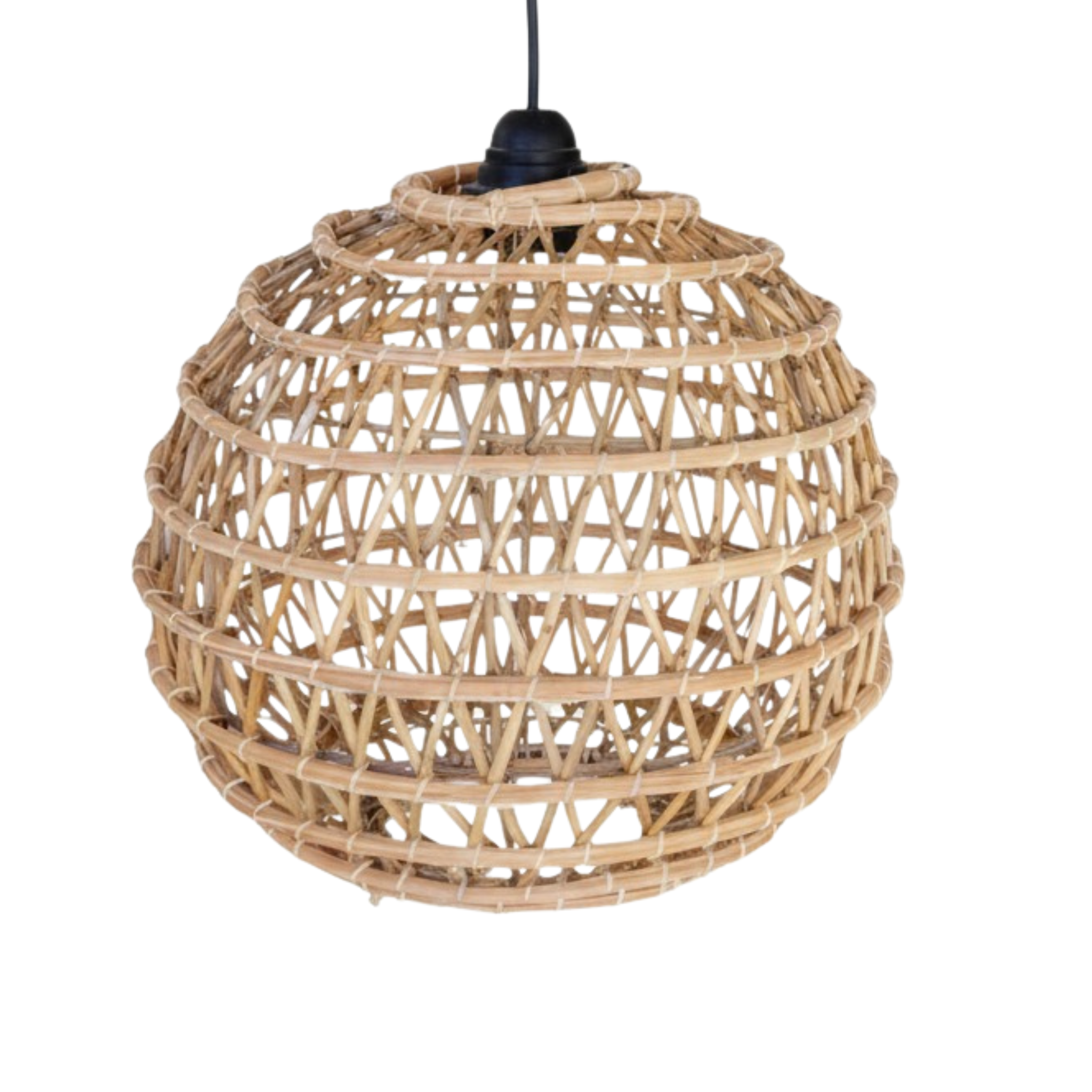 Lustre palmier ajouré boule | Ombres graphiques, LED | Fiolla Home