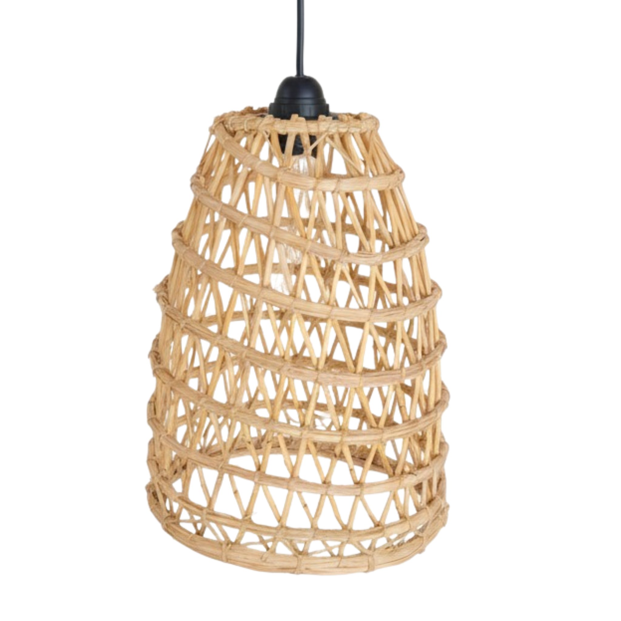 Lustre palmier Tunisie | Cône ajouré bohème chic | Fiolla Home