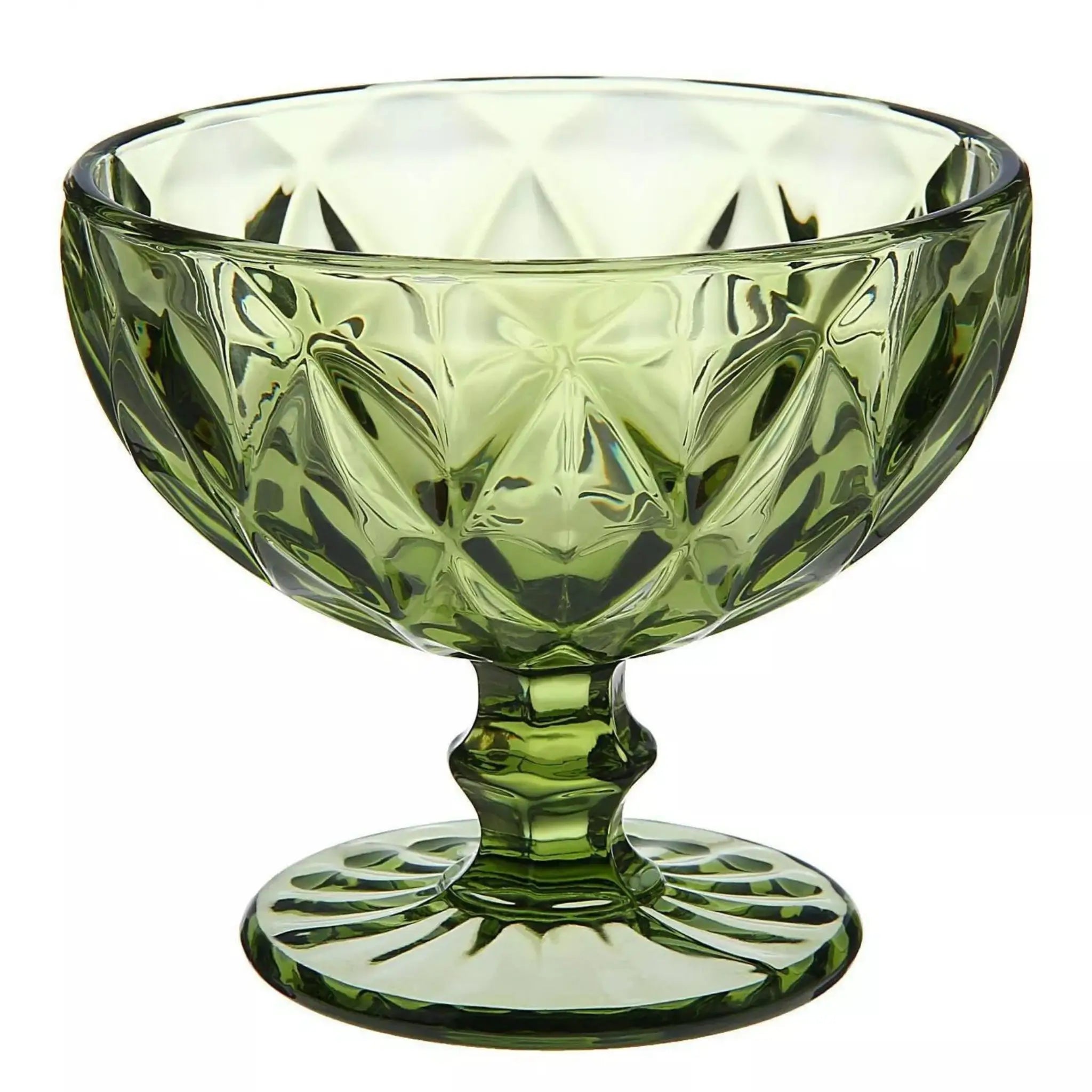 Ensemble de 6 Verres Bleus pour Salade de Fruits ou Glace | Fiolla Home