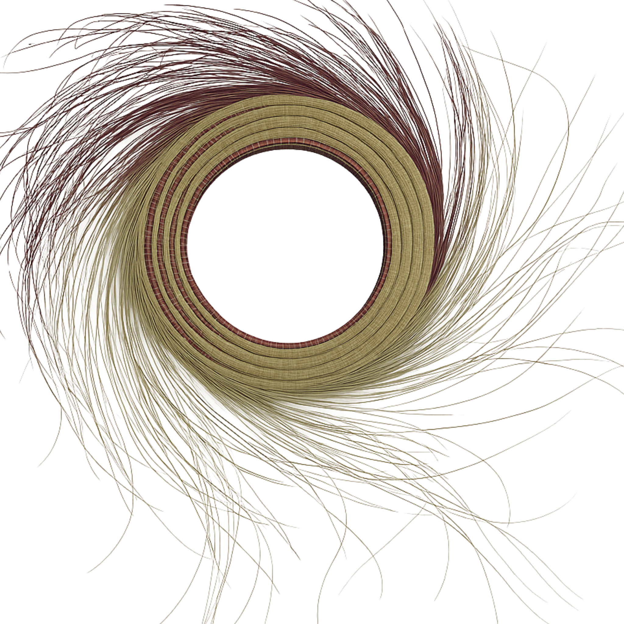 Miroir Mural en Halfa Tressée | Design Naturel | Fiolla Home