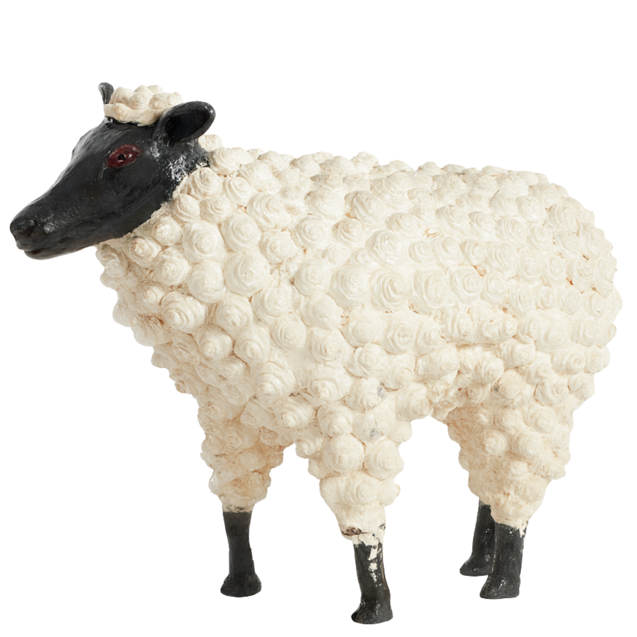 Mouton en Céramique 100% Fait Main – Pièce d’Art XL