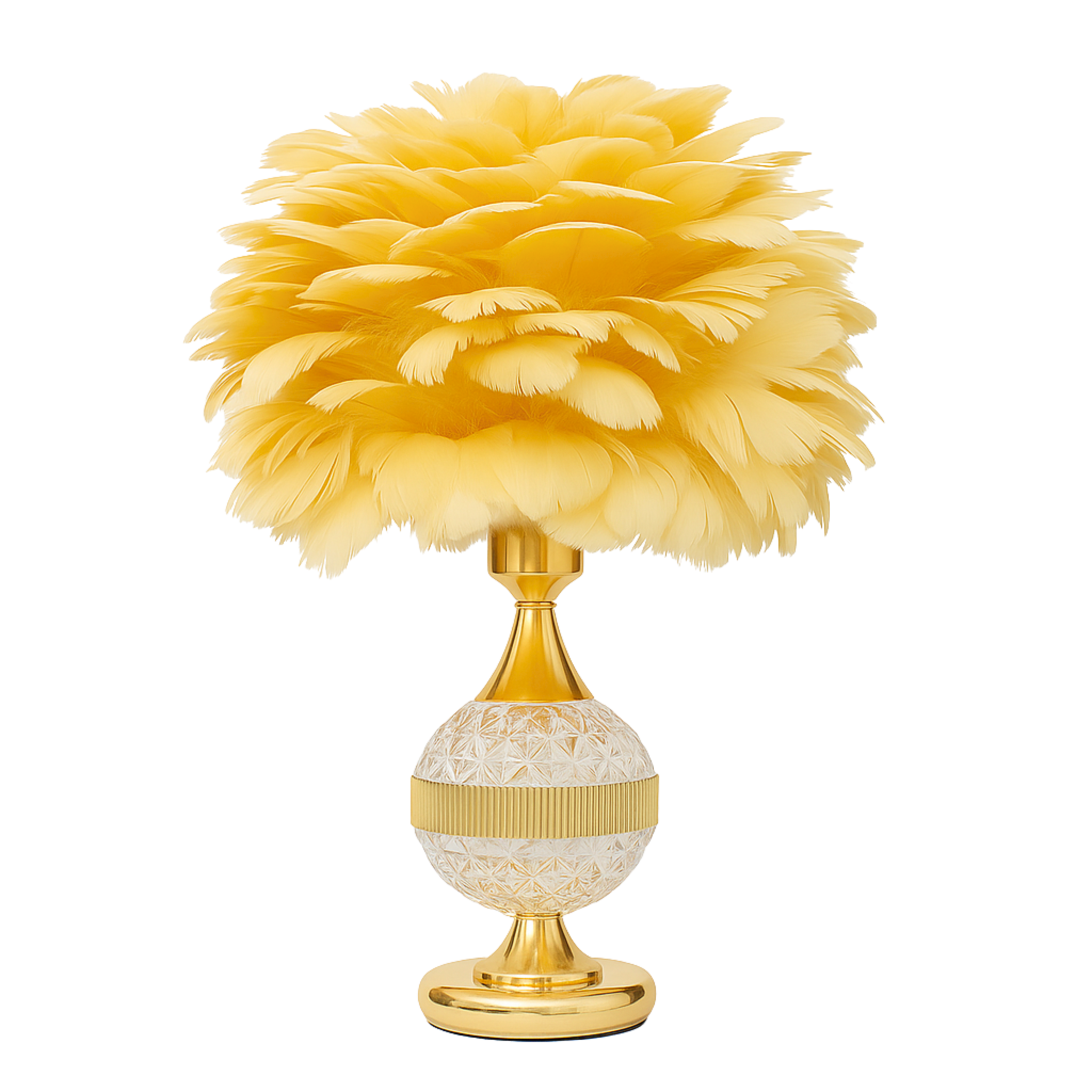 Veilleuse à Plumes Design – Élégance Bohème Chic Tunisie