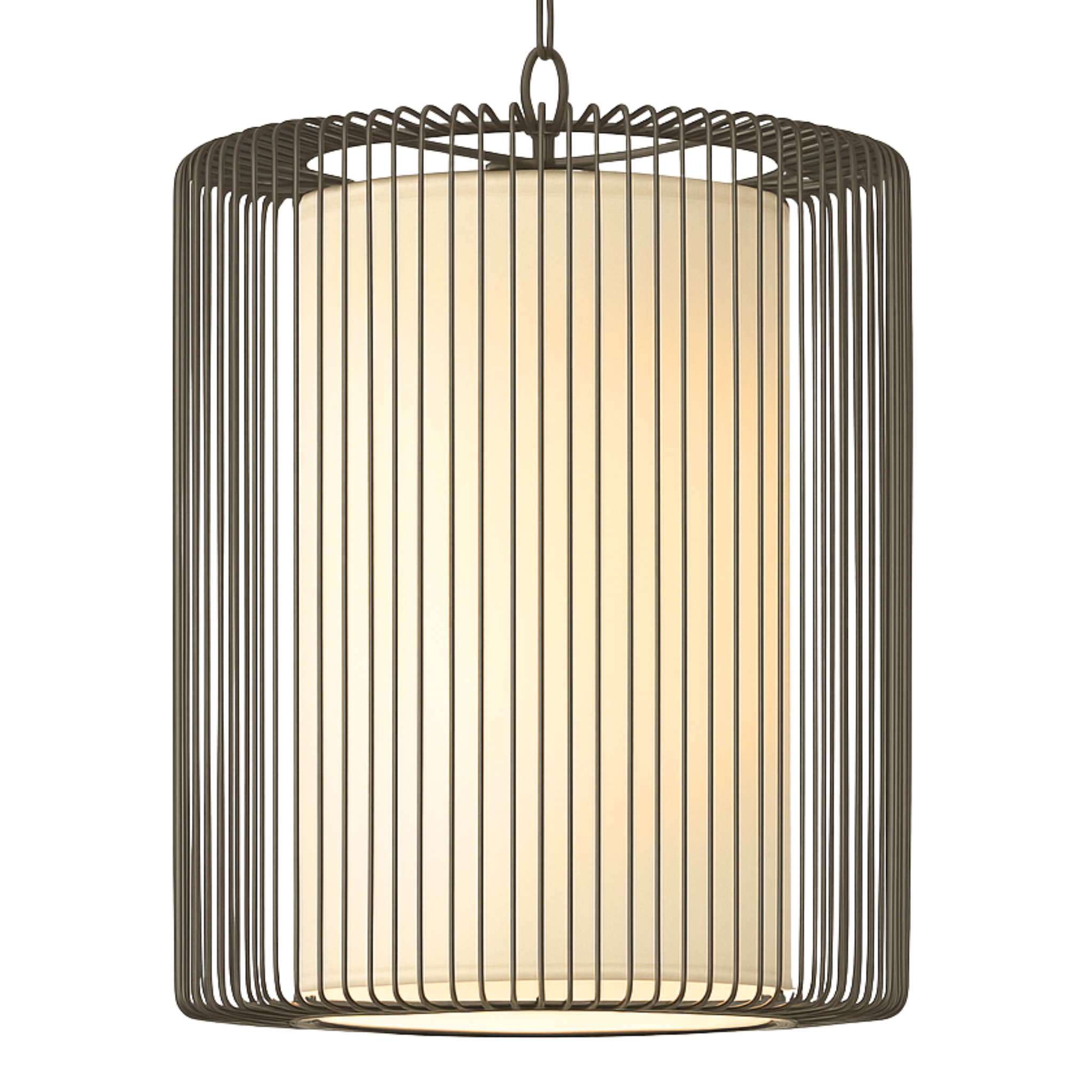 Suspension Cylindrique Côtelée | Design Moderne Minimaliste | Tunisie