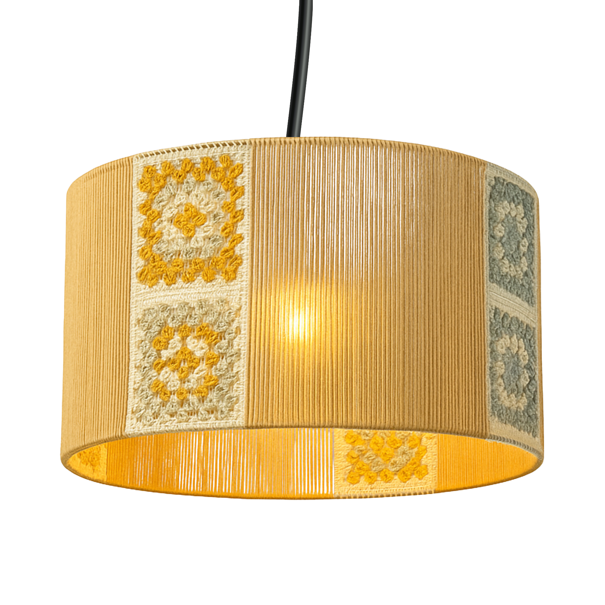 Suspension Macramé Jute Fait Main Tunisie | Design Artisanal Oriental