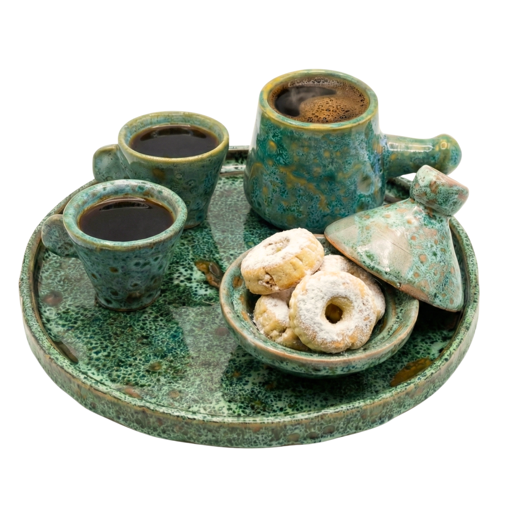 Set café noir handmade