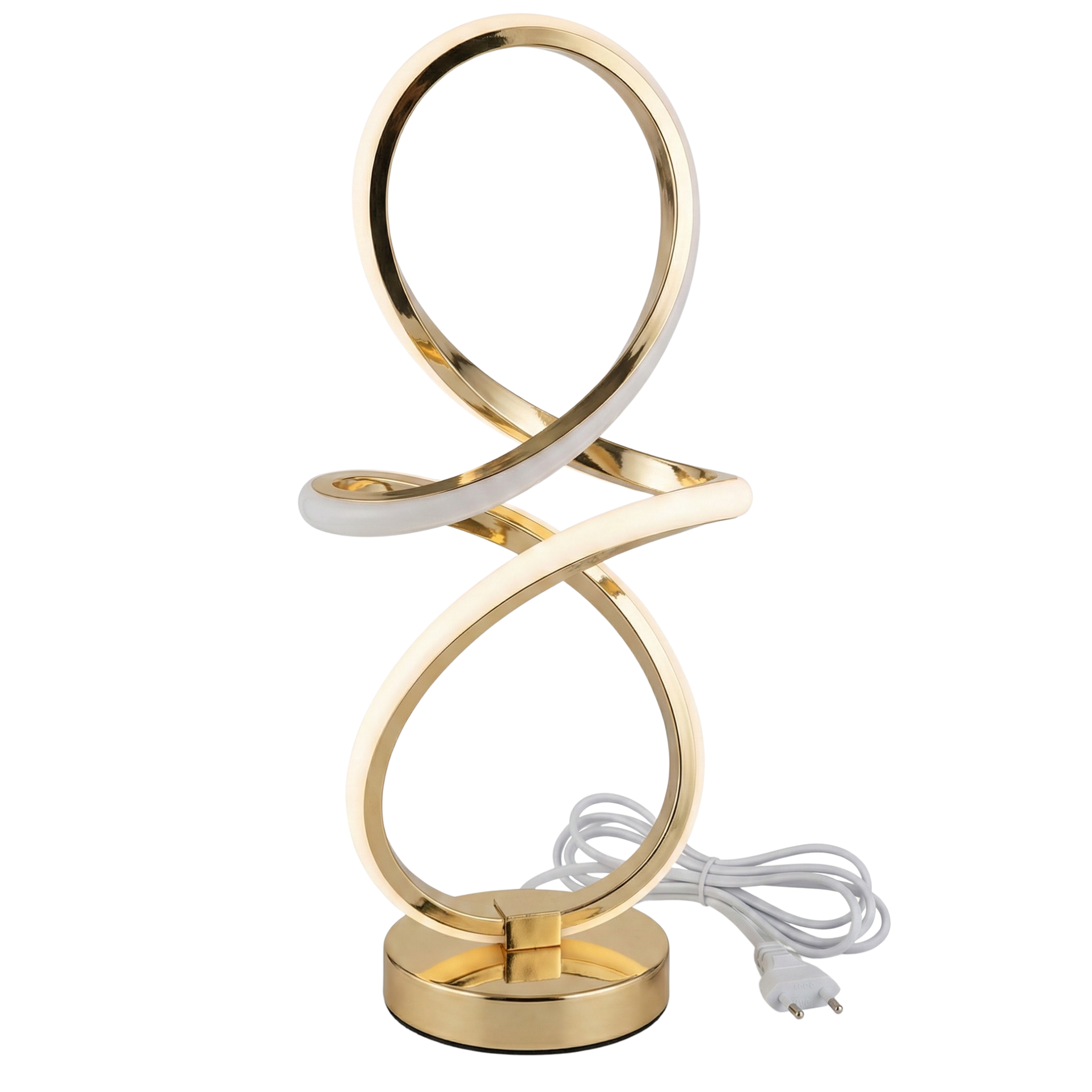 Lampe LED Design Dorée Moderne – Éclairage Décoratif