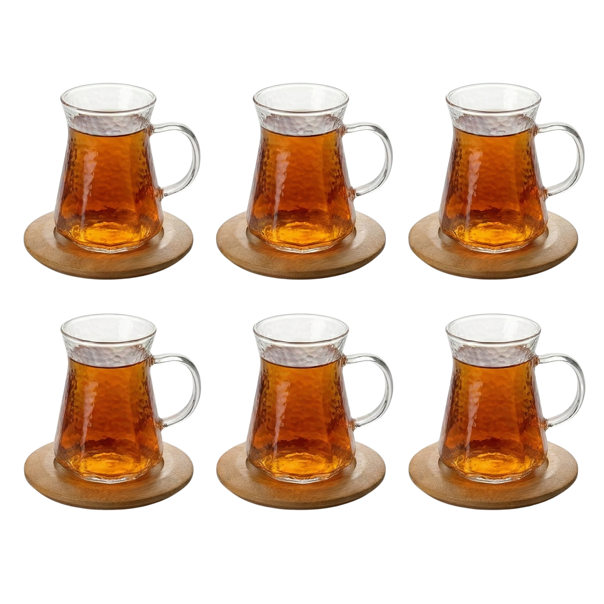 Service à Thé en Verre – Design Élégant & Résistant Tunisie