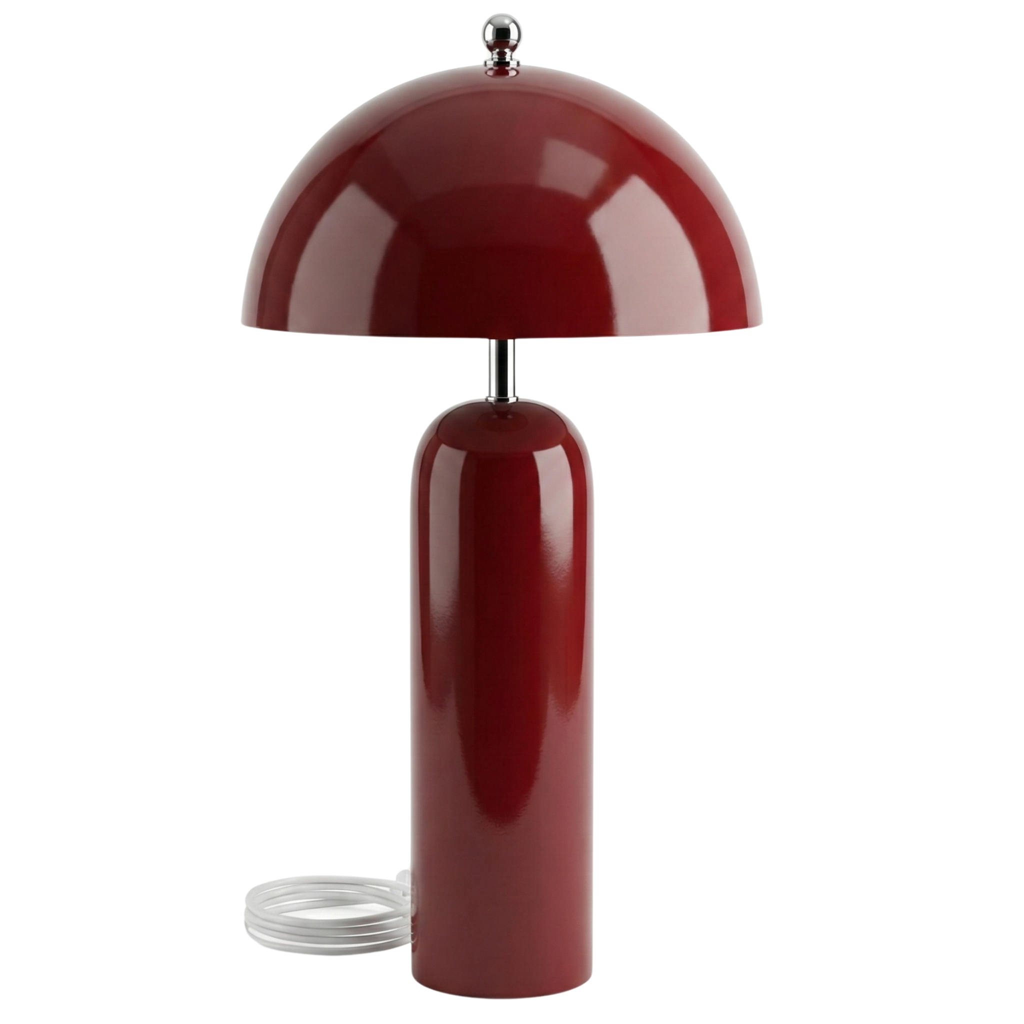 Lampe à Poser Champignon Rouge – Design Rétro Chic & Tendance
