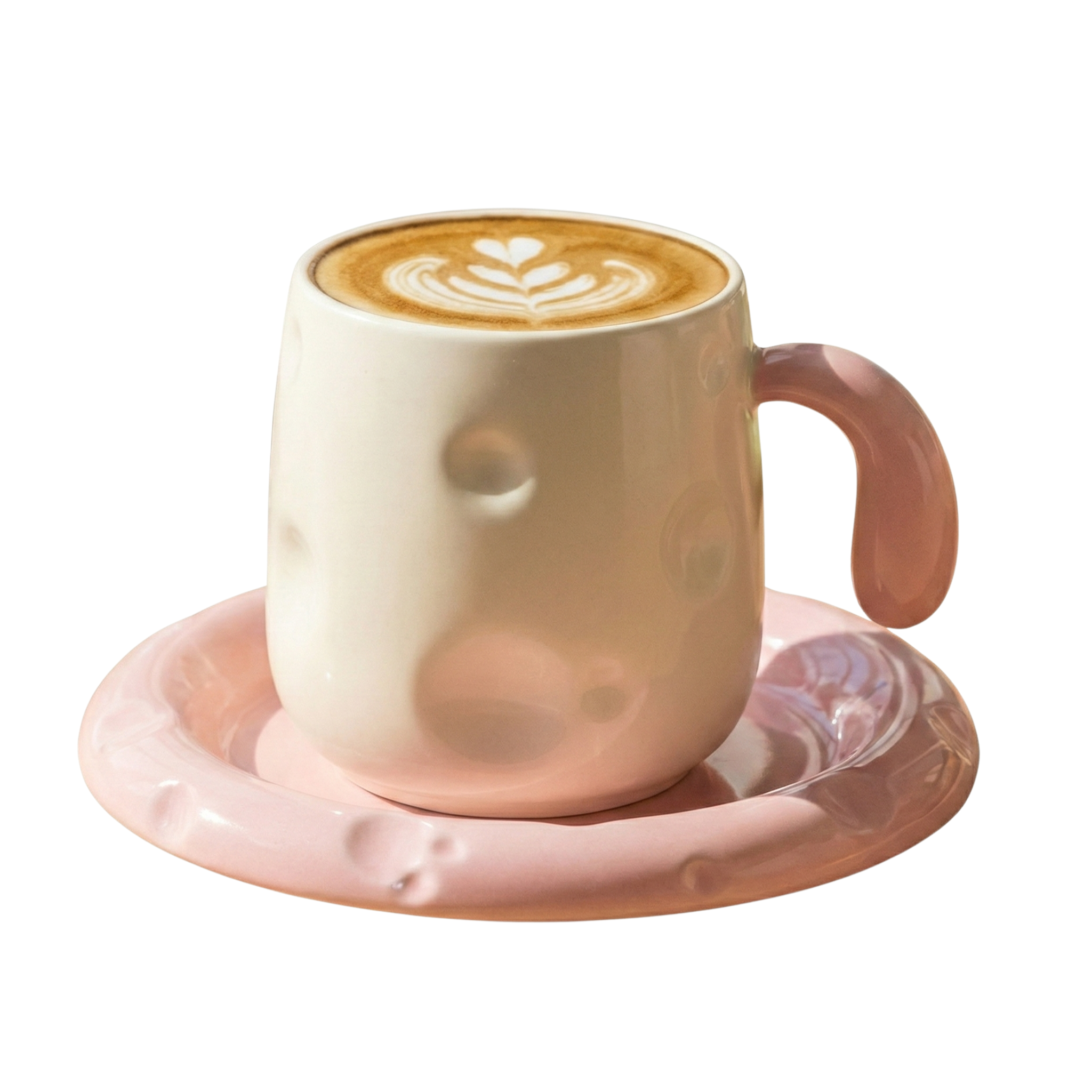 Mug Chubby Design Nuage – Service Café au Lait Porcelaine Fine & Tendance