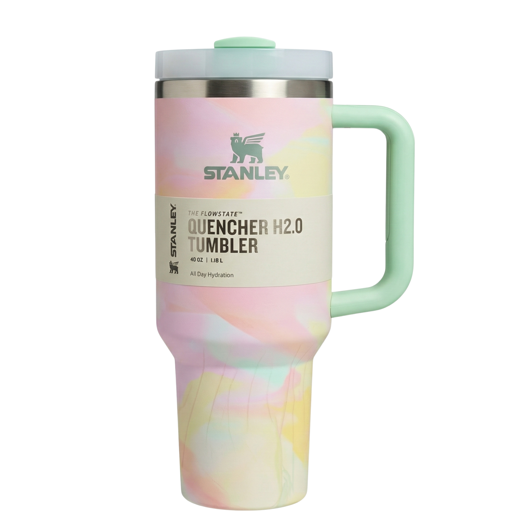 Gobelet Stanley Tunisie 40oz Pastel Tie-Dye – Isotherme avec Paille
