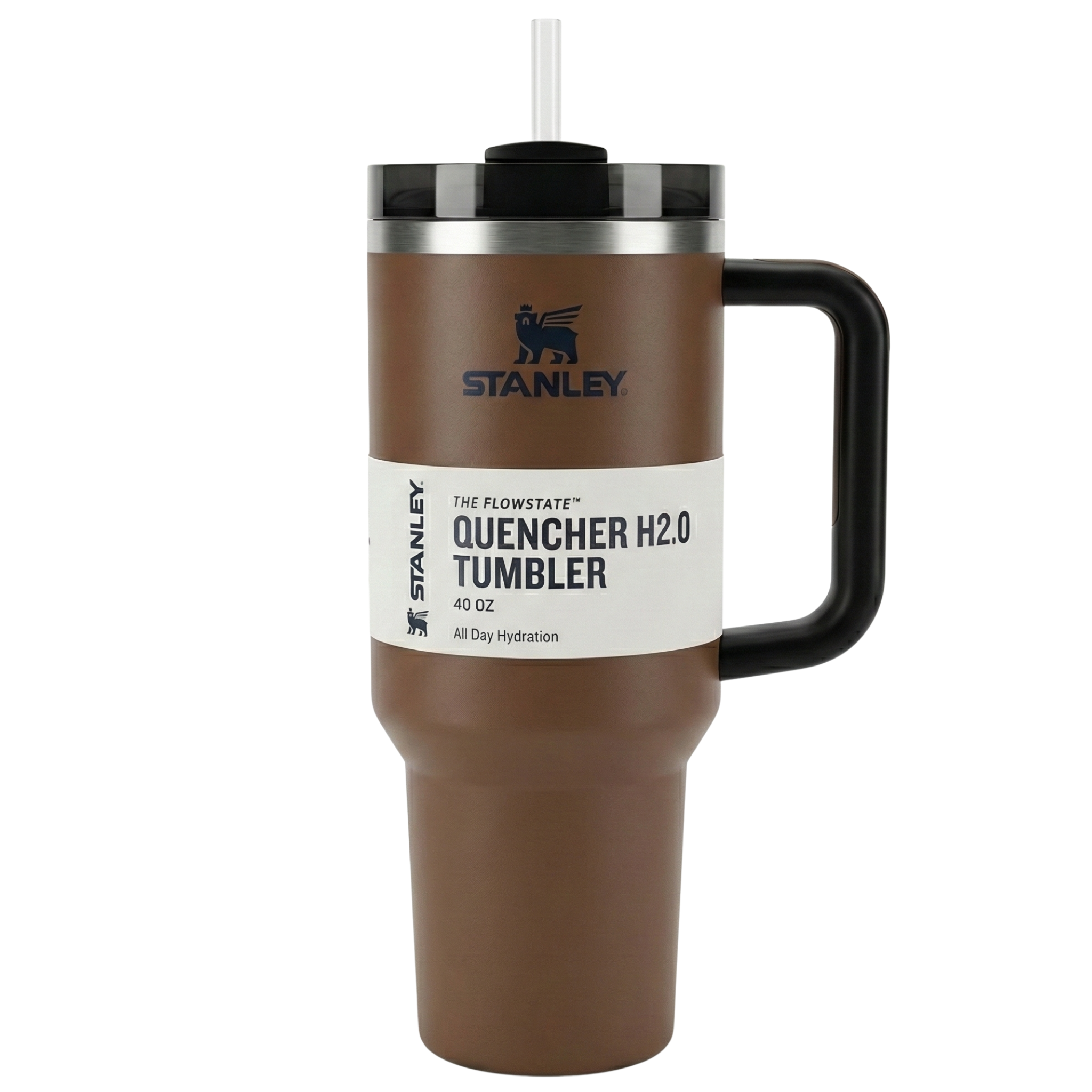 Gobelet Stanley Tunisie 40oz Marron – Isotherme avec Paille