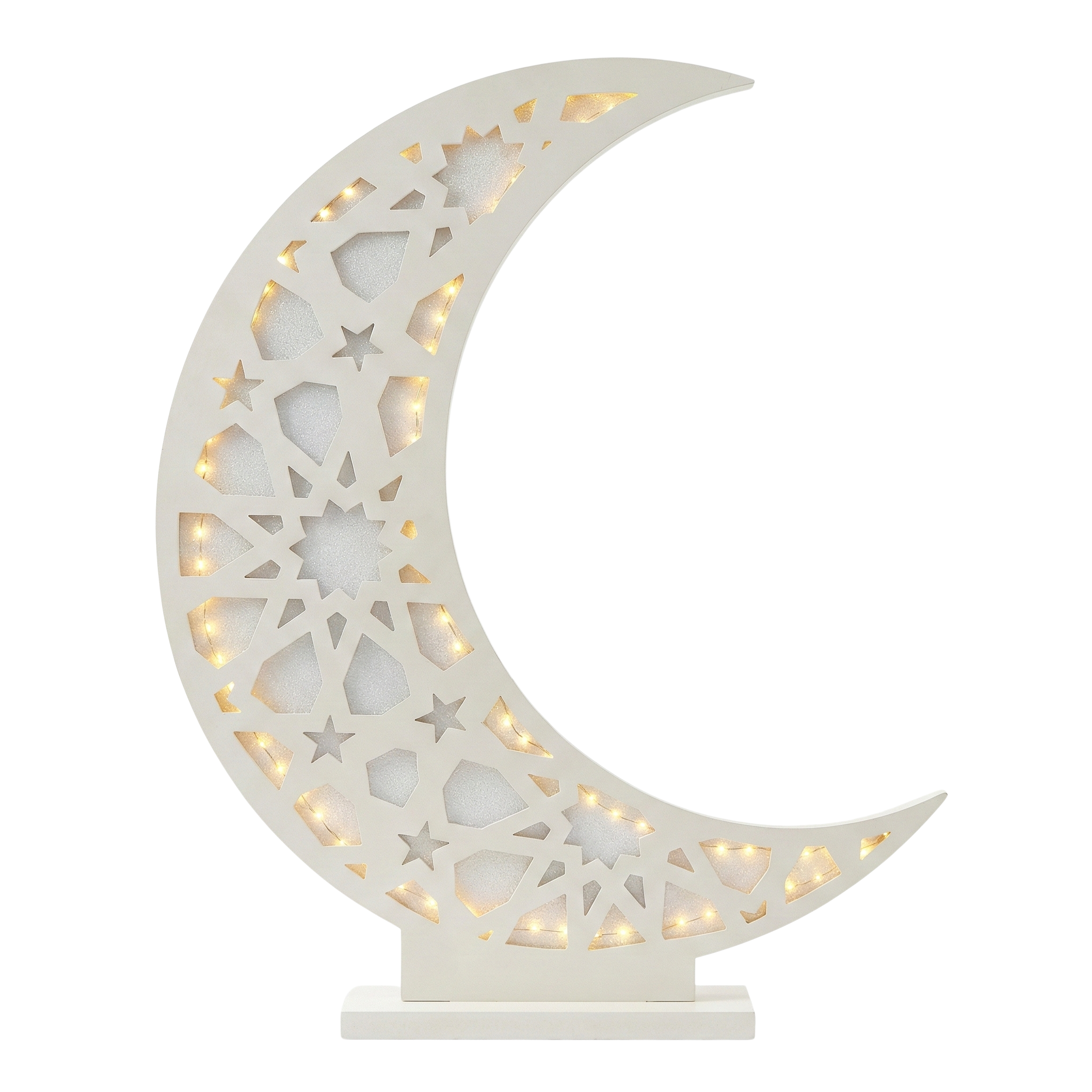 Hilal Lumineux Grand Format – Déco Ramadan Tunisie XXL