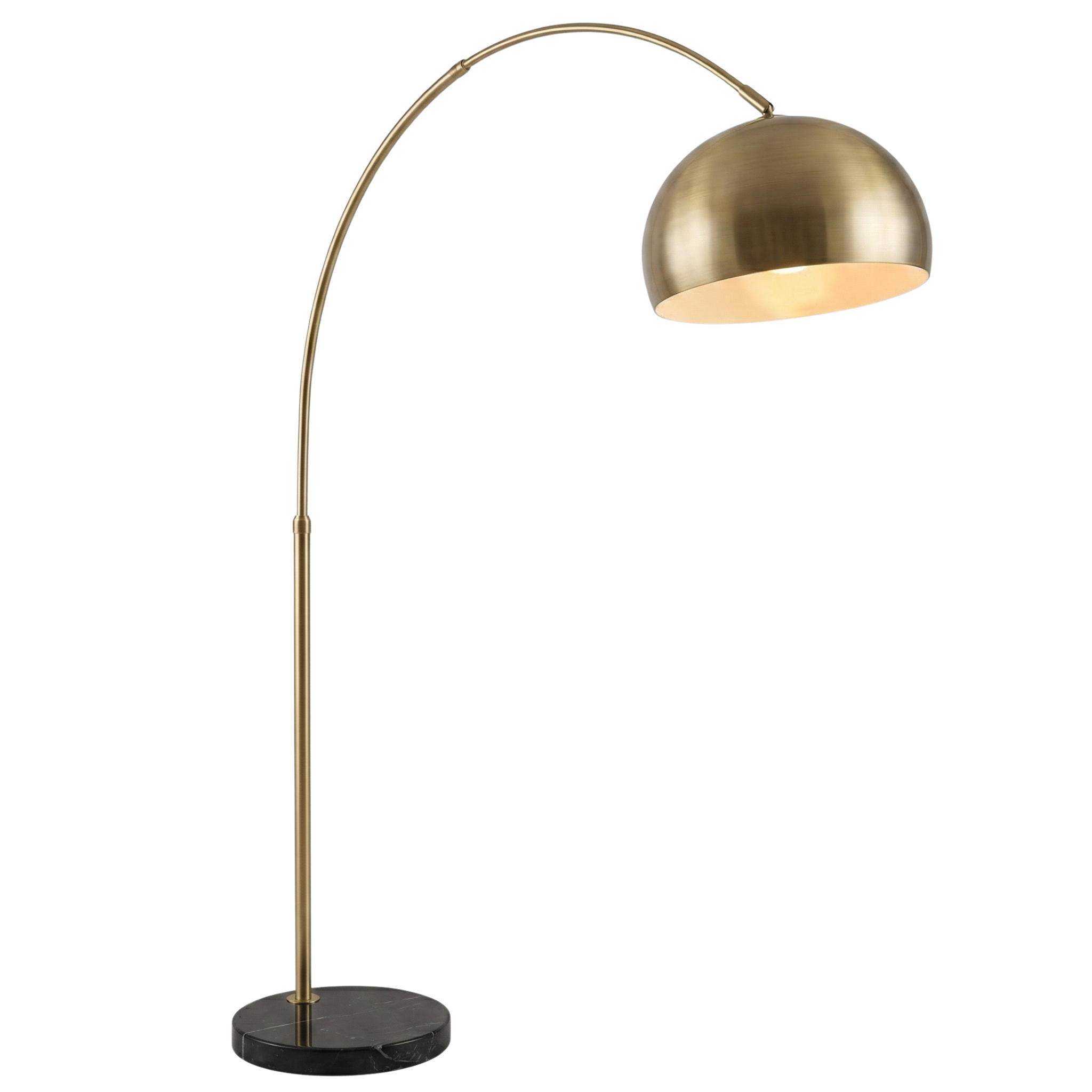 Lampadaire Arc Bronze Premium – Design Luxe & Élégance Tunisie
