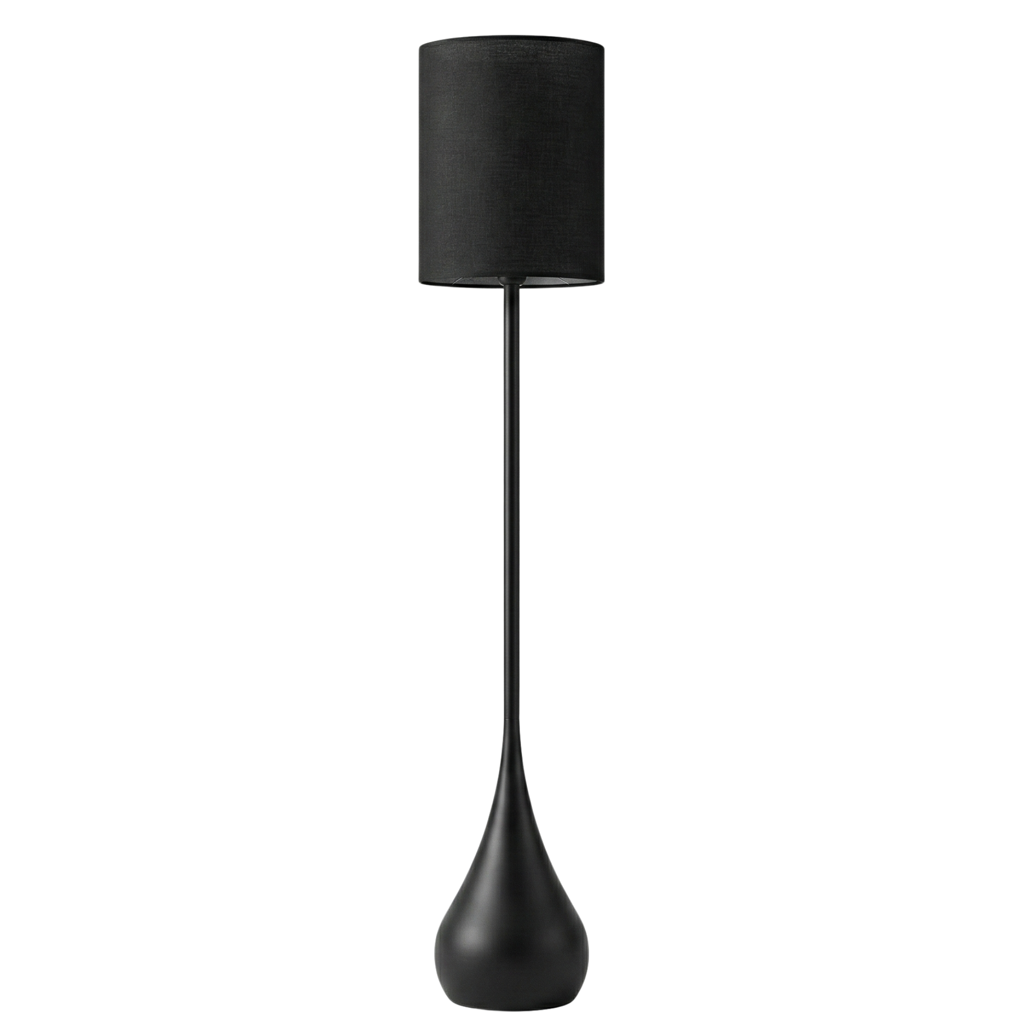 Lampadaire Design Noir "Goutte" – Éclairage Luxe & Moderne Salon Tunisie