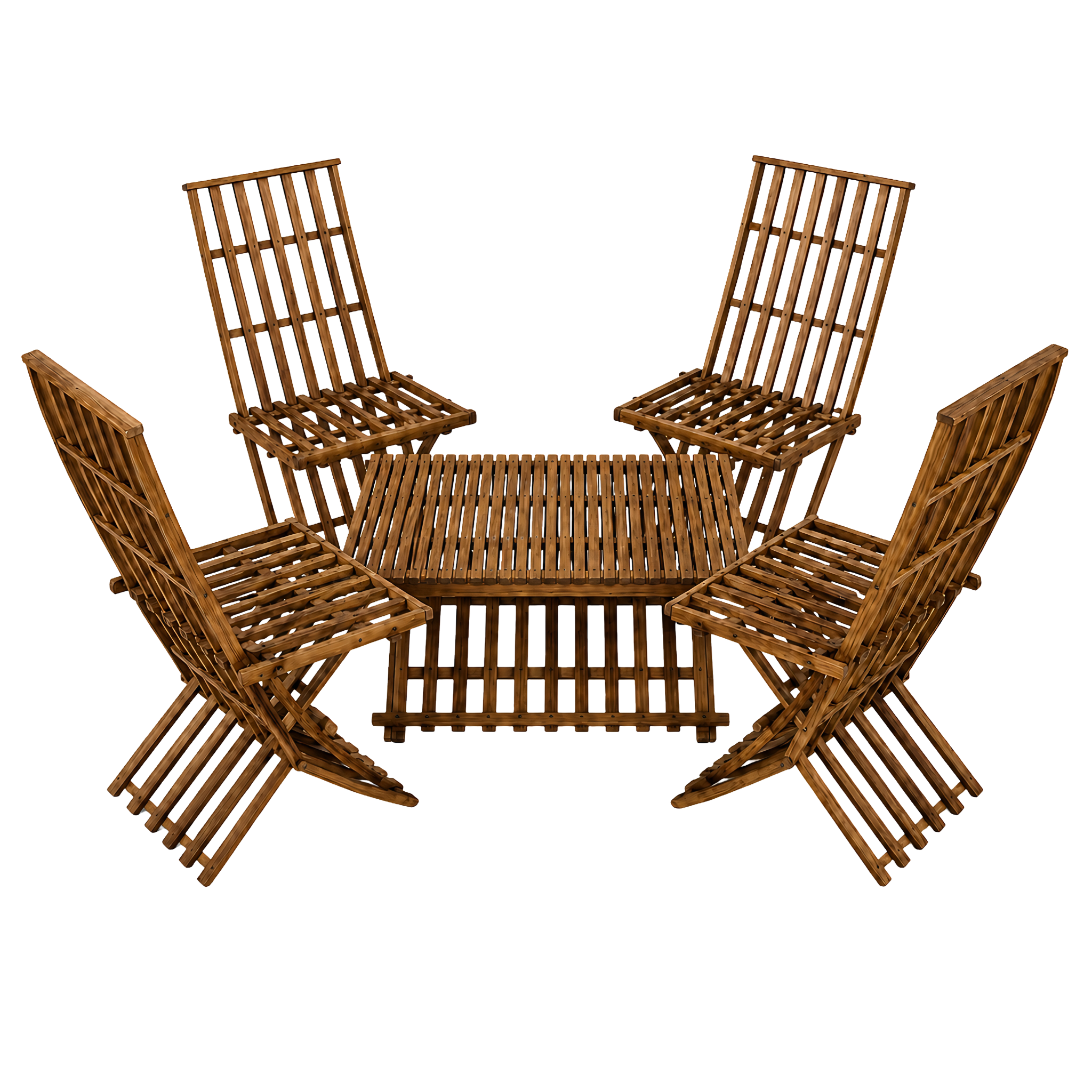 Table et 4 chaises