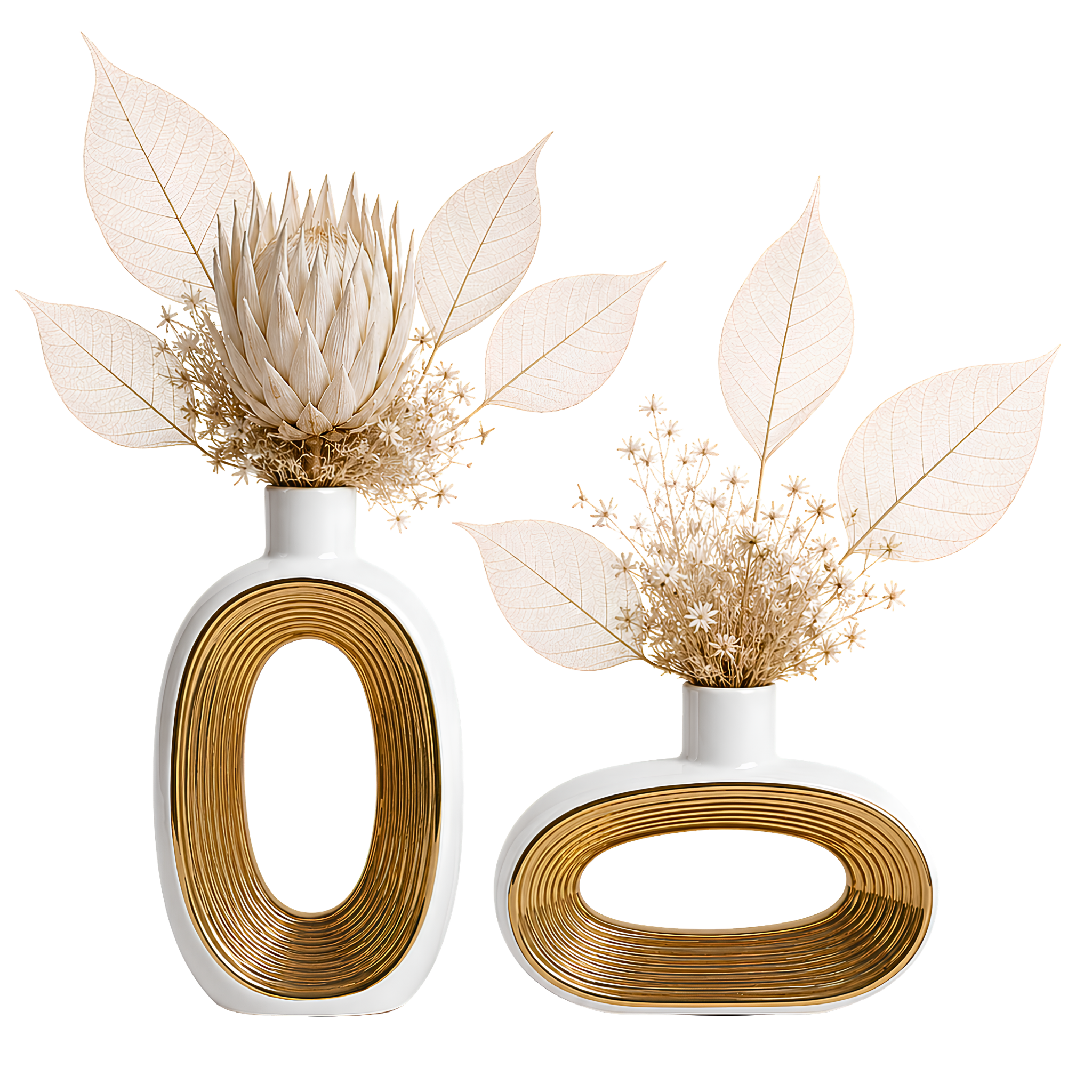 Lot de 2 Vases