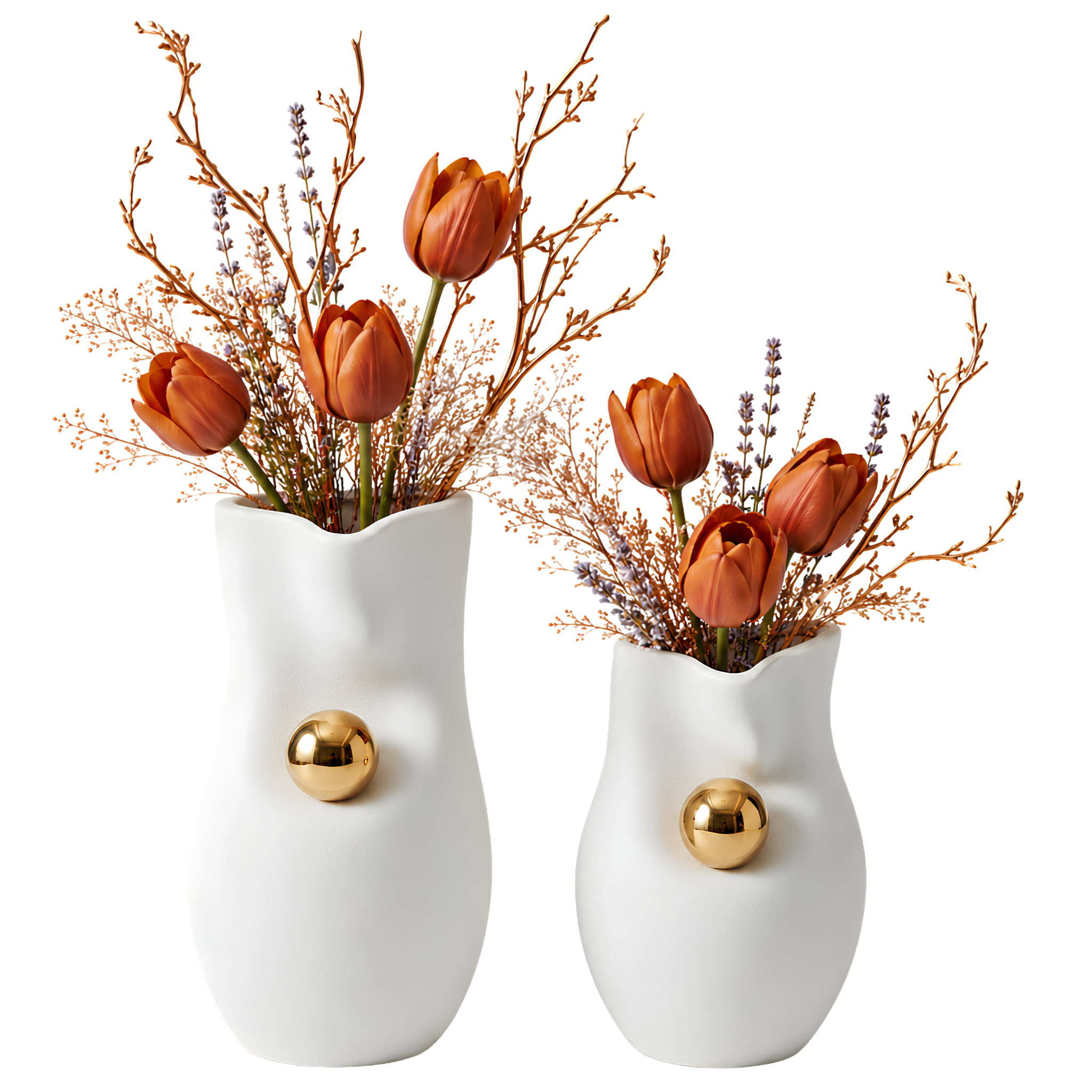 Lot de 2 VASES