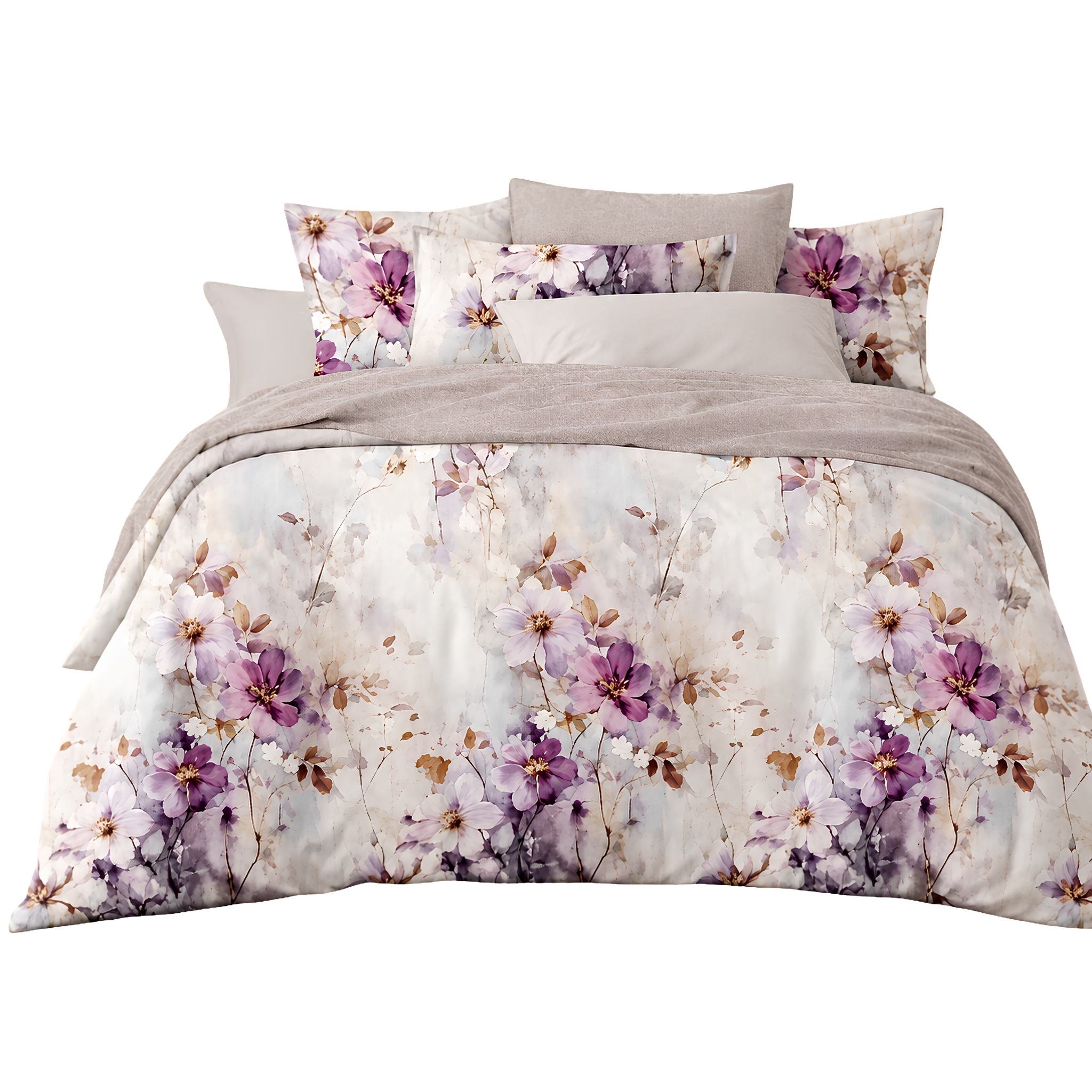Parure satin de coton