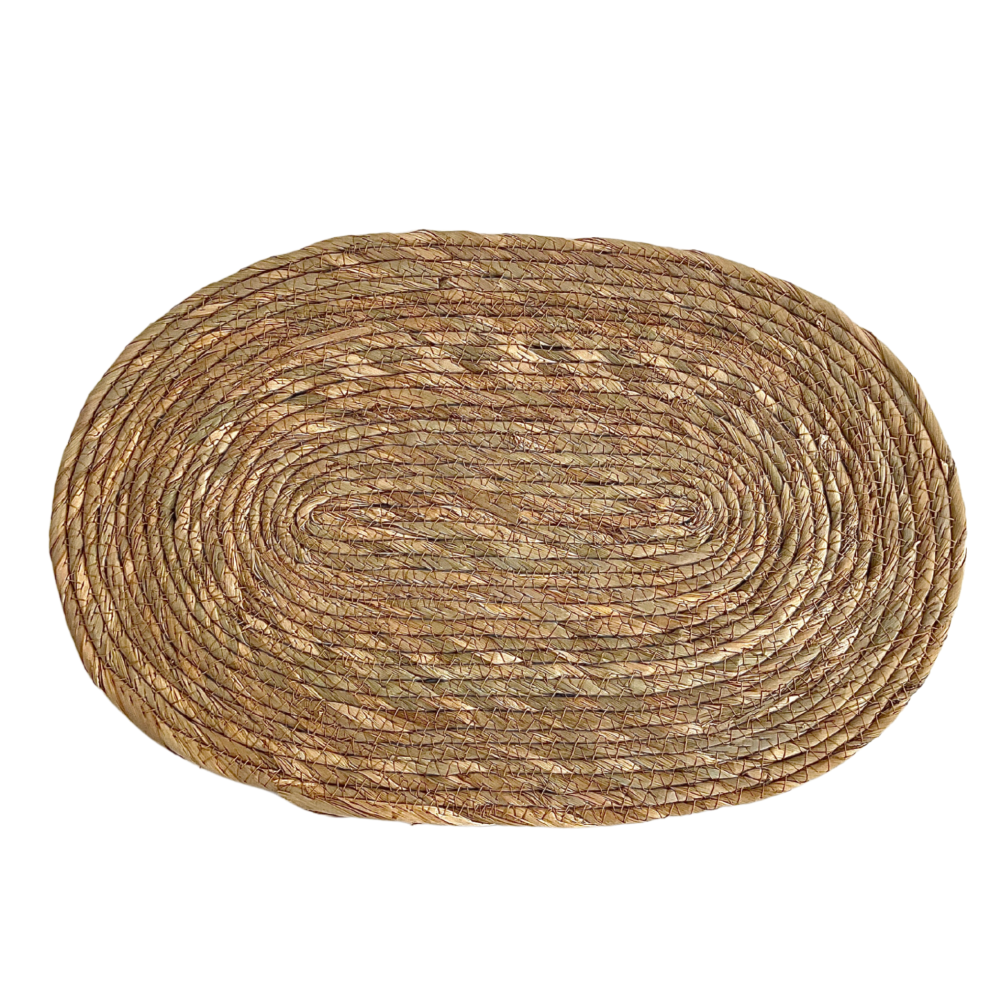 Sous plat Ovale | Fibre Naturelle & Artisanat Élégant | Fiolla Home