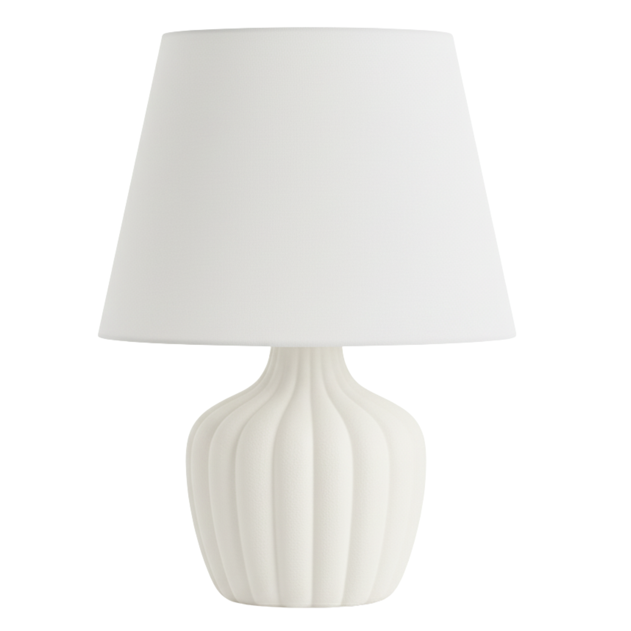 Lampe de Chevet Blanche Moderne – Céramique Élégante | Fiolla Home