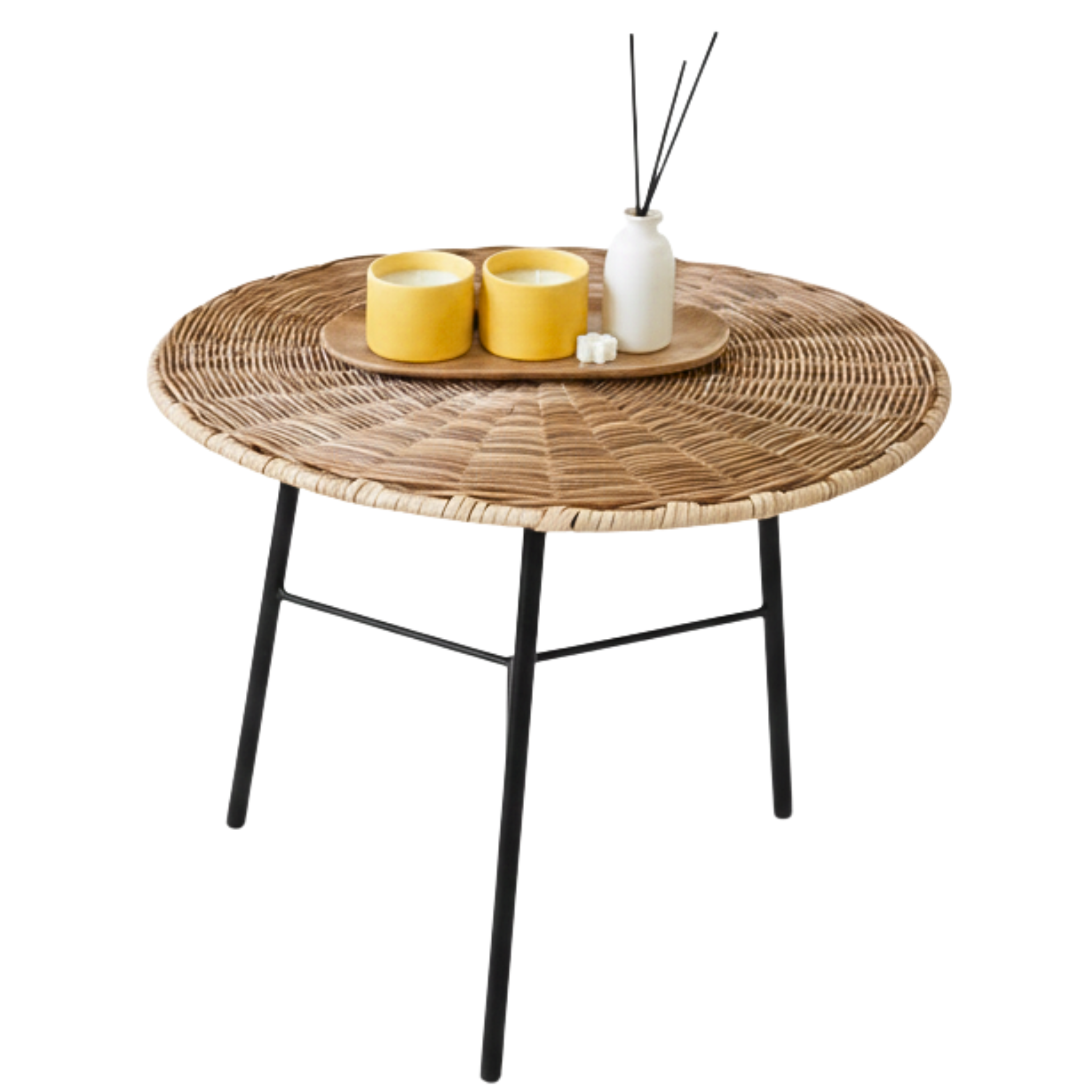 TABLE EN ROTIN