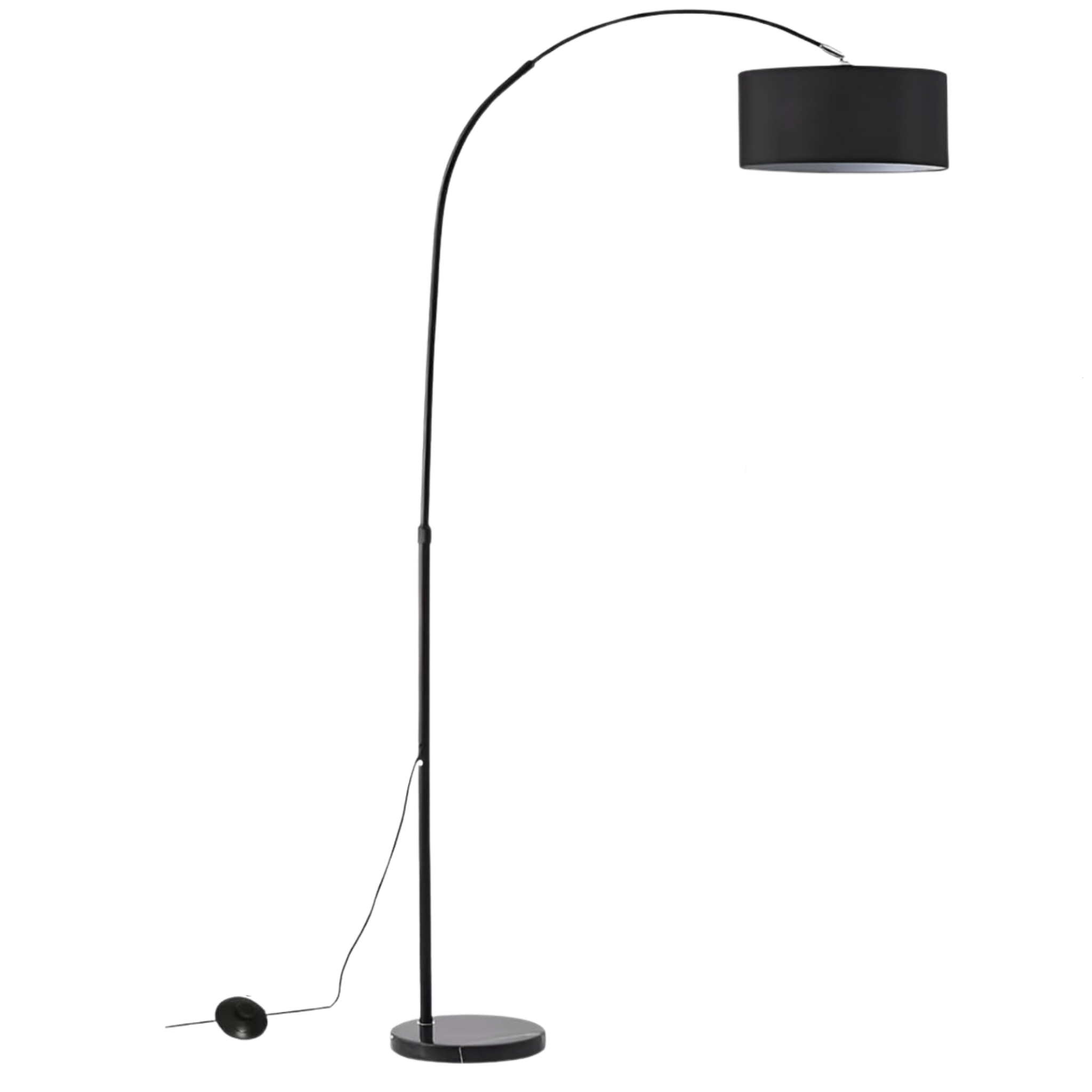 Luminaire Lampadaire Tunisie | Arc noir moderne LED | Fiolla Home