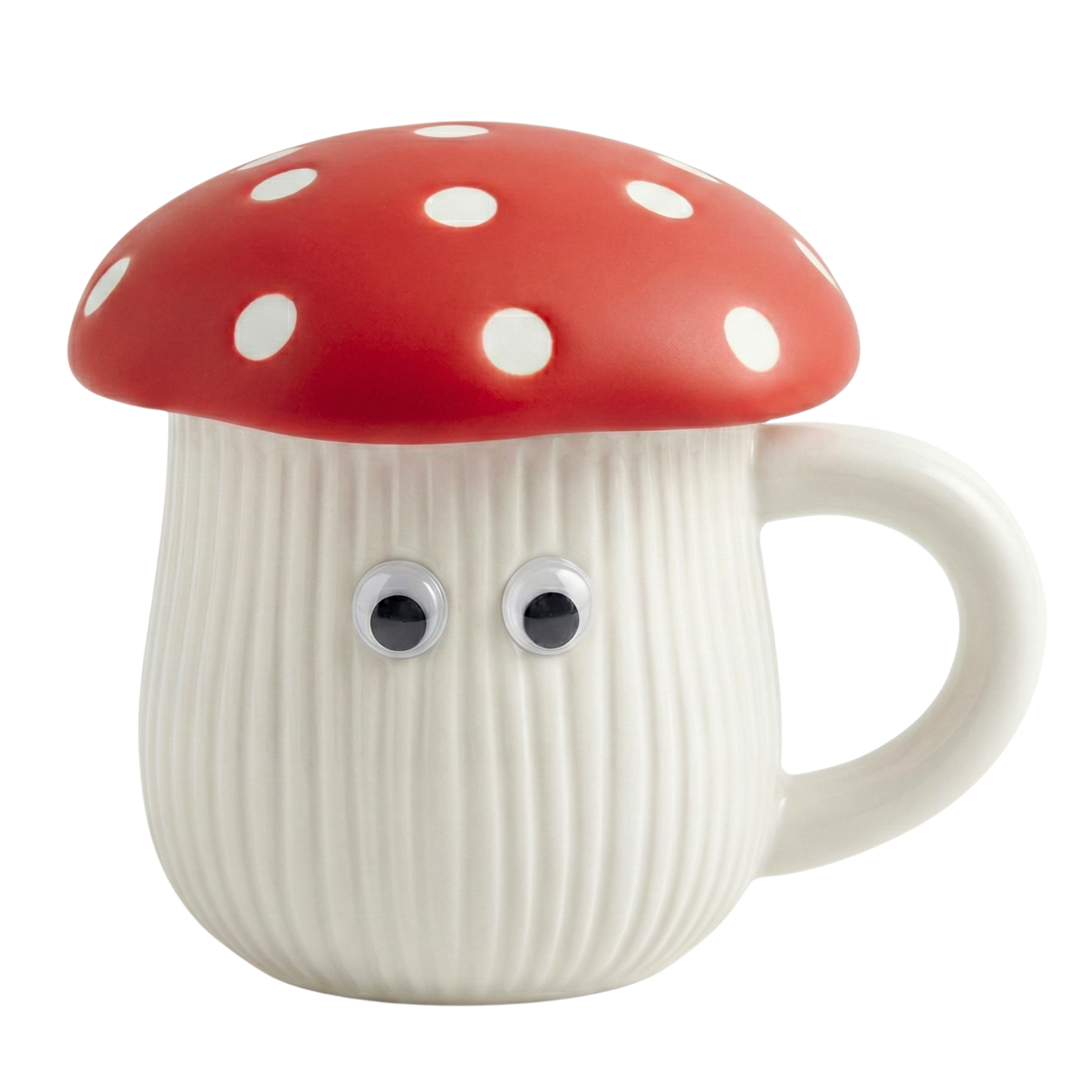 Mug Champignon en Céramique avec Couvercle – Design Kawaii & Original