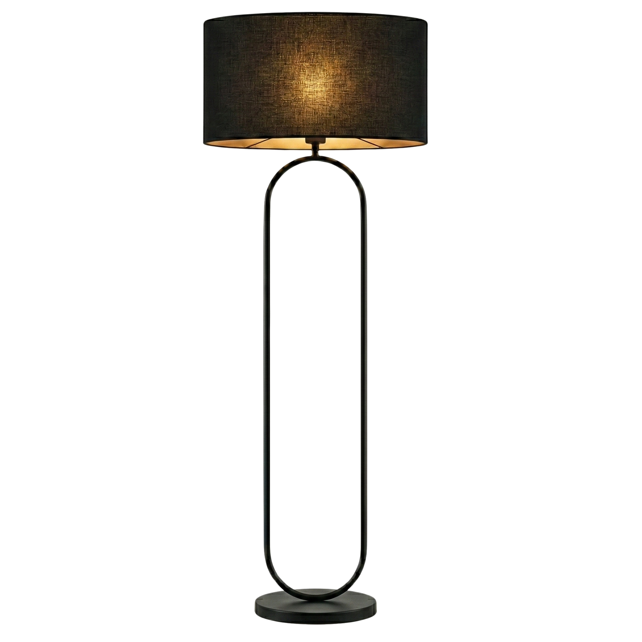 Lampadaire sur Pied INFINITY Métal Noir Design | Fiolla Home Tunisie