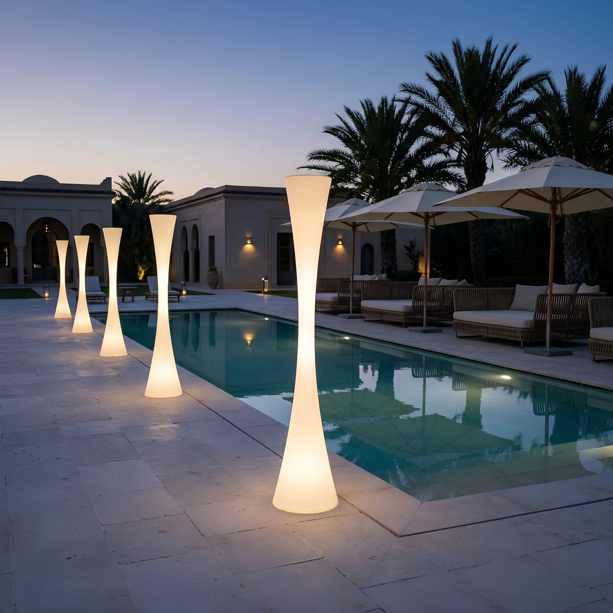 Lampadaire Extérieur Tunisie | Design Lumineux 173 cm | Fiolla Home