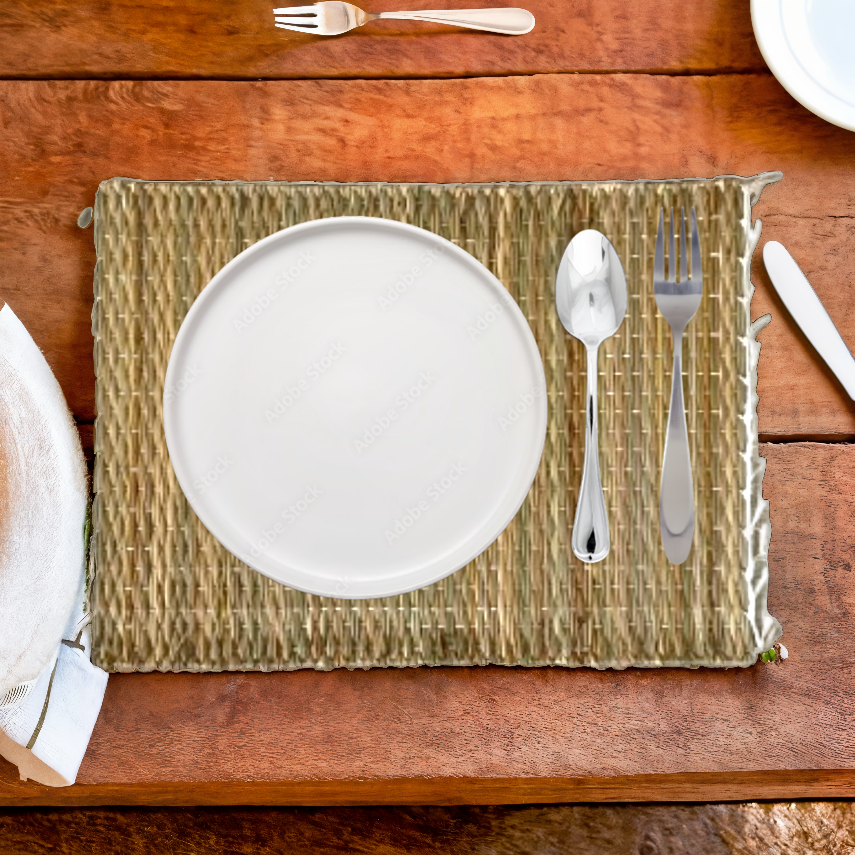 Sous-Plats en Fibre Naturelle | Style Authentique | Fiolla Home