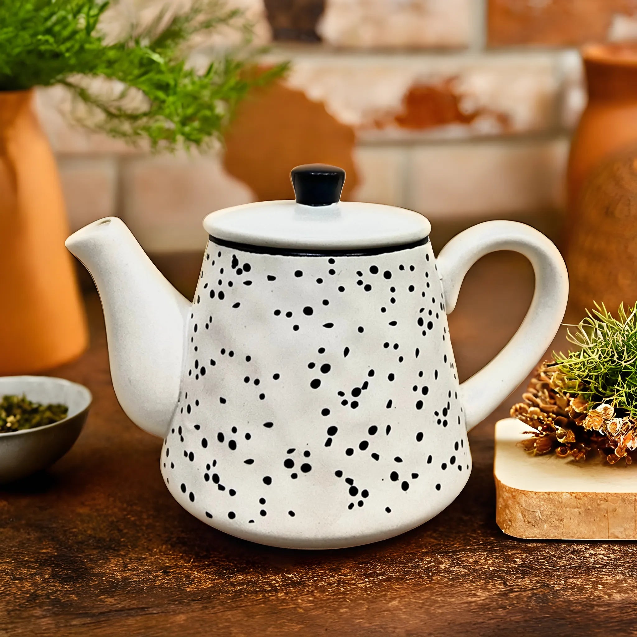 Théière en Céramique Rustique | Design Authentique | Fiolla Home