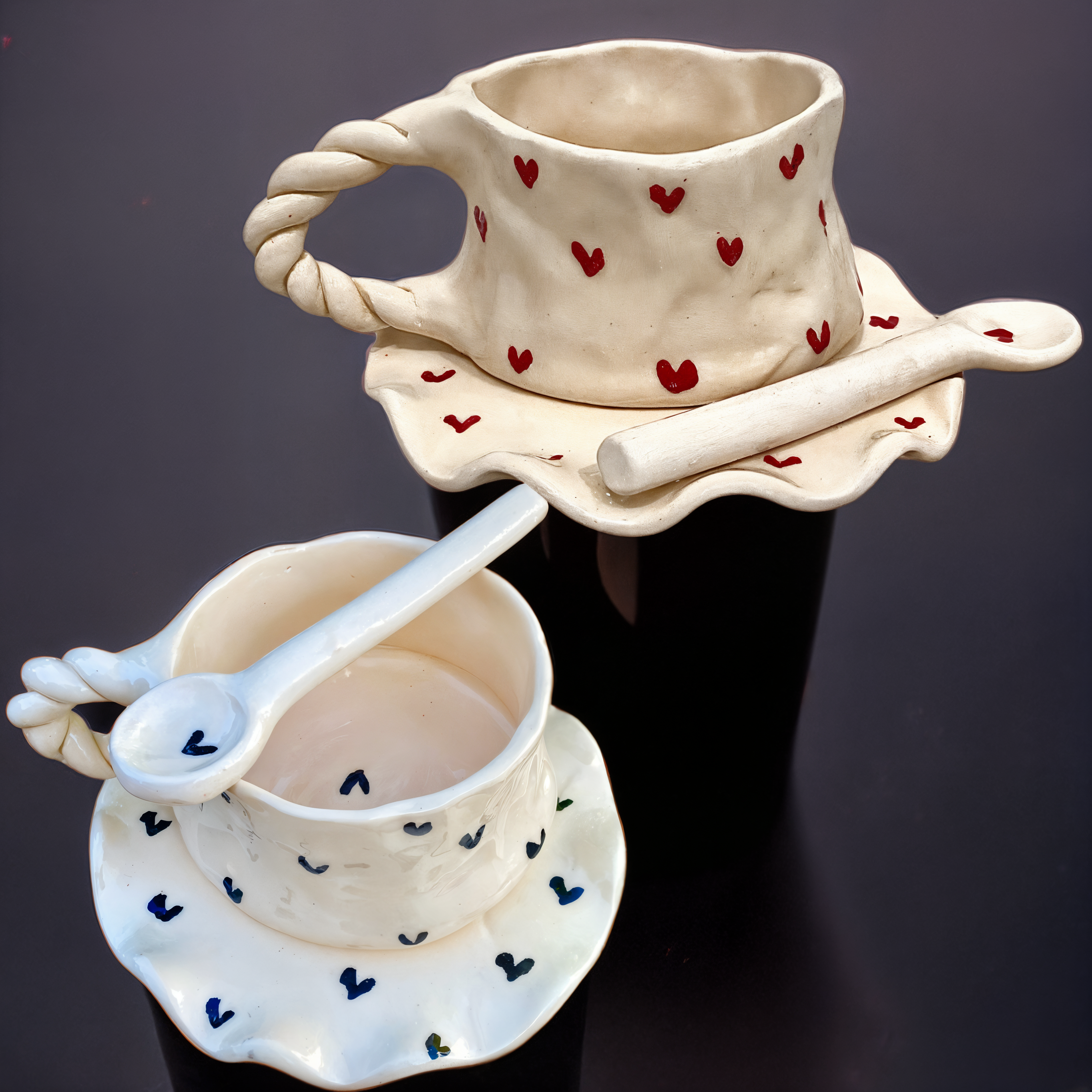 Mug Romantique en Céramique | Parfait pour Cadeaux | Fiolla Home