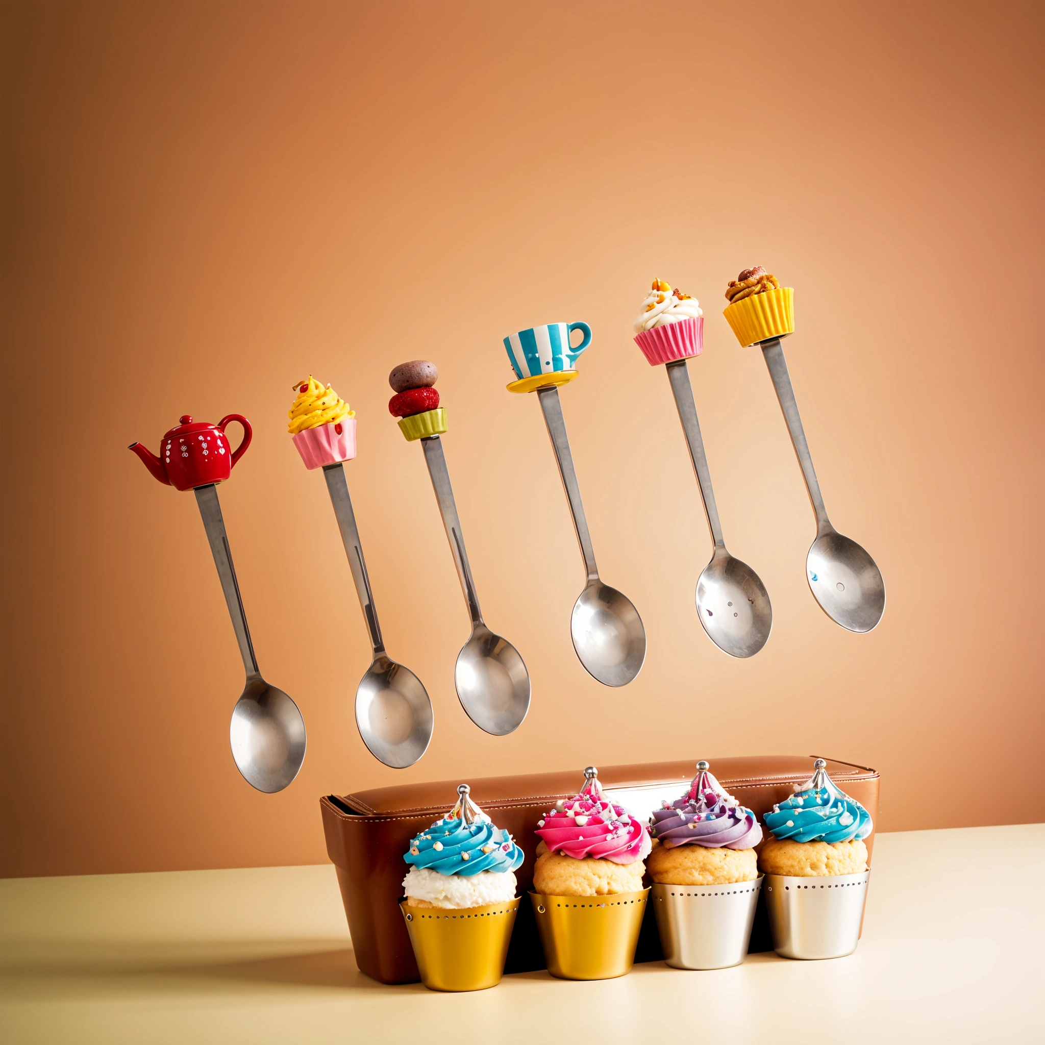 Cuillères Décoratives et Pratiques en Acier Inoxydable | Bonbons Ludiques | Fiolla Home