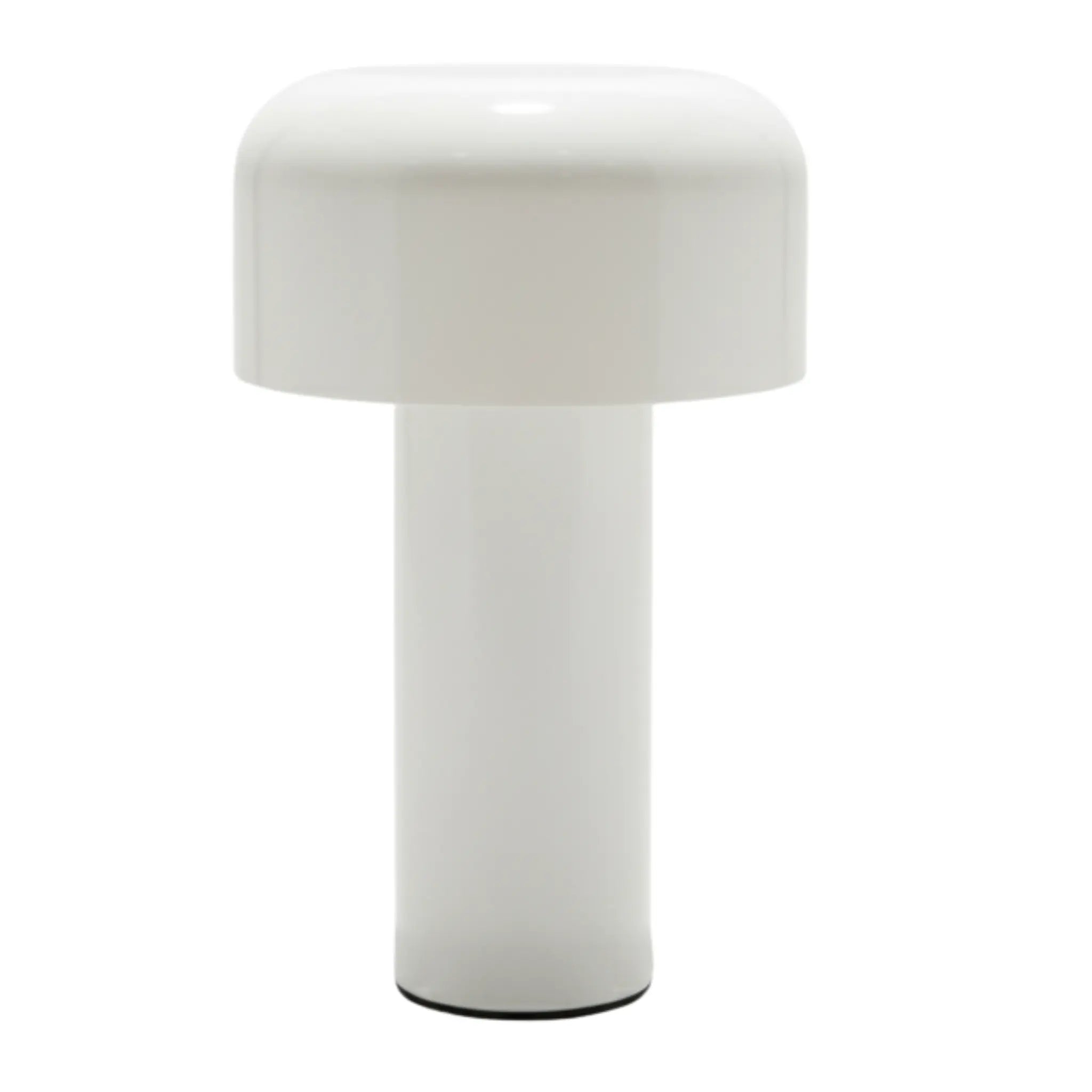 Lampe de table LED blanche au design champignon disponible en Tunisie.